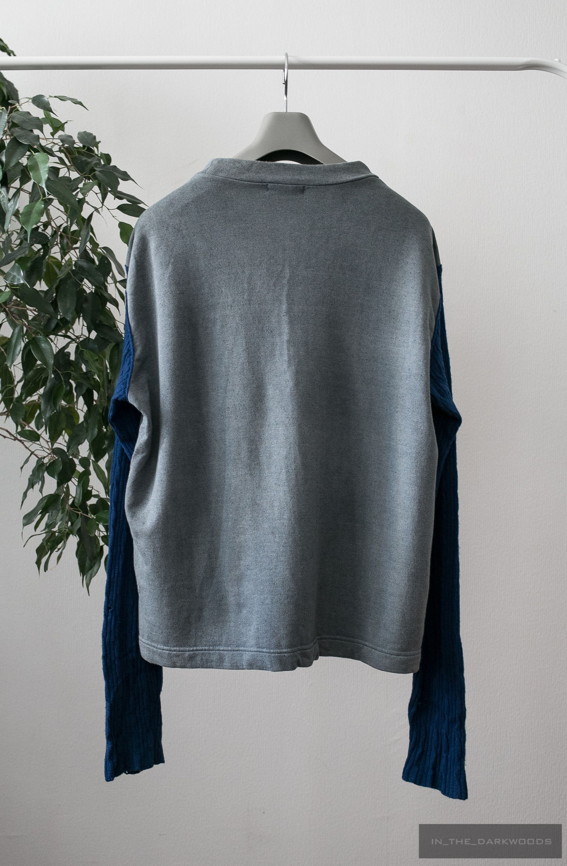 Comme des Garcons Homme 1999AW knitted sleeves sweatshirt Size US S / EU 44-46 / 1 - 5 Thumbnail