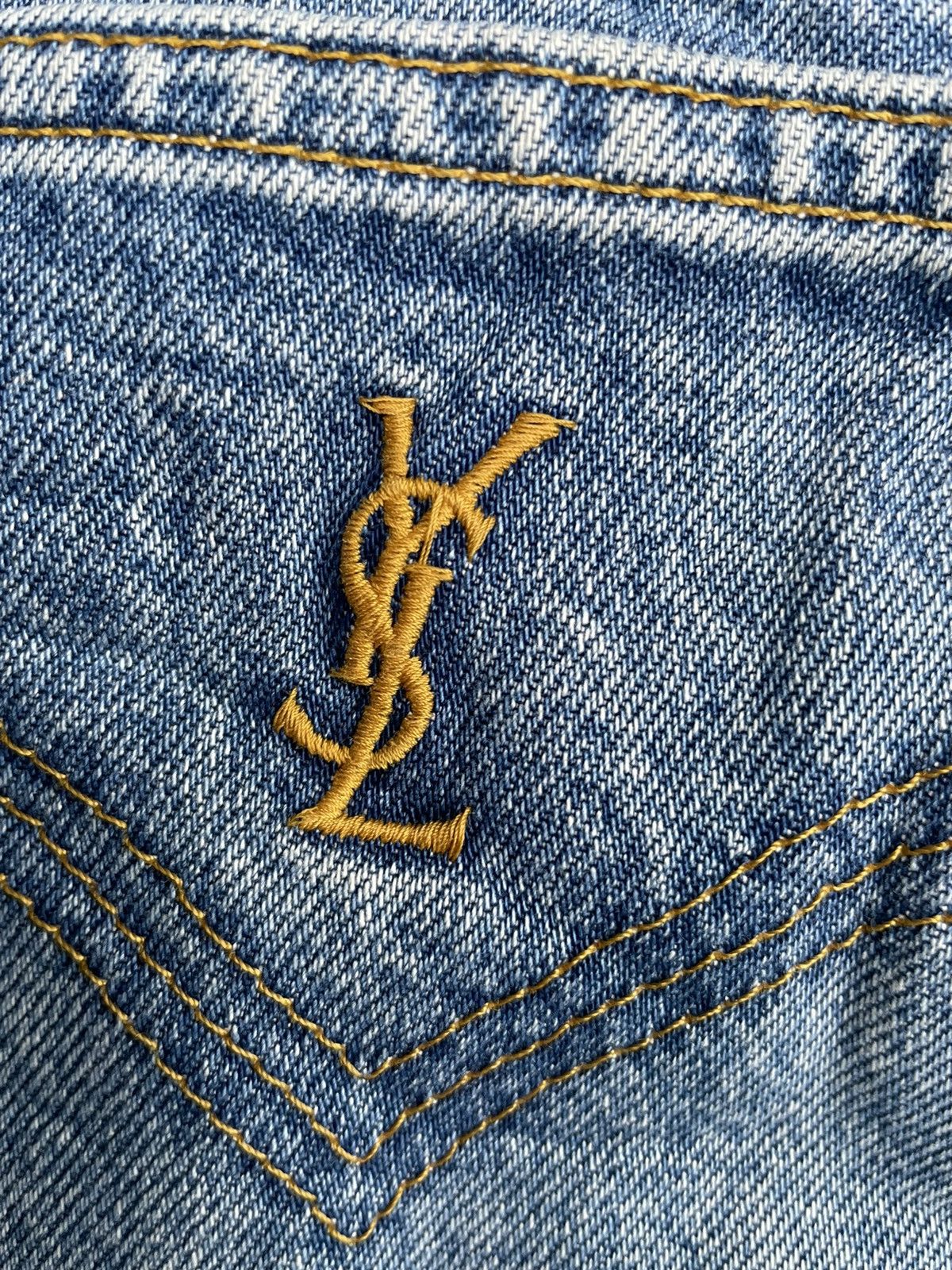 Designer × Vintage × Yves Saint Laurent Vintage Yves Saint Laurent Denim Size US 32 / EU 48 - 12 Thumbnail