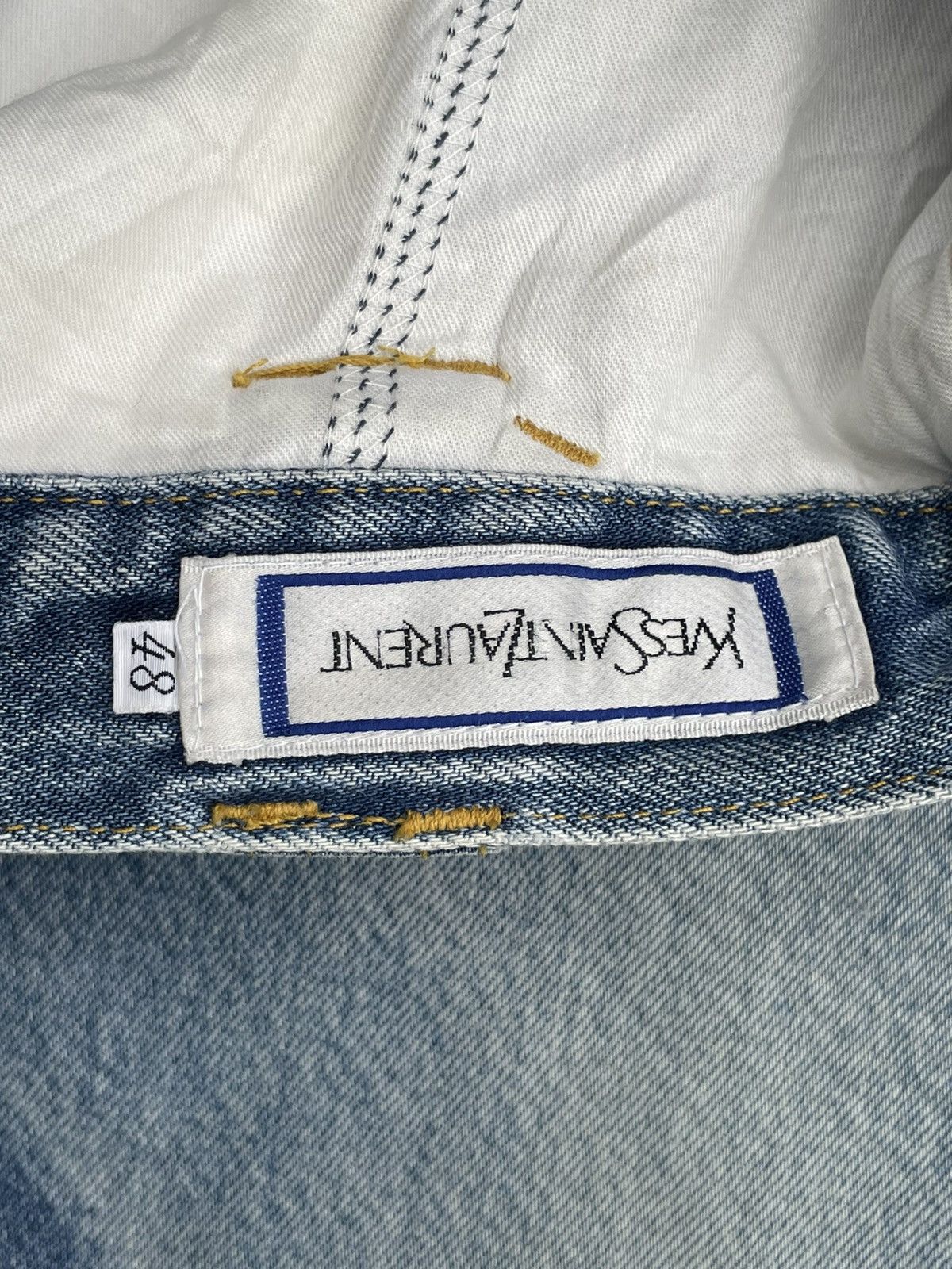 Designer × Vintage × Yves Saint Laurent Vintage Yves Saint Laurent Denim Size US 32 / EU 48 - 16 Thumbnail