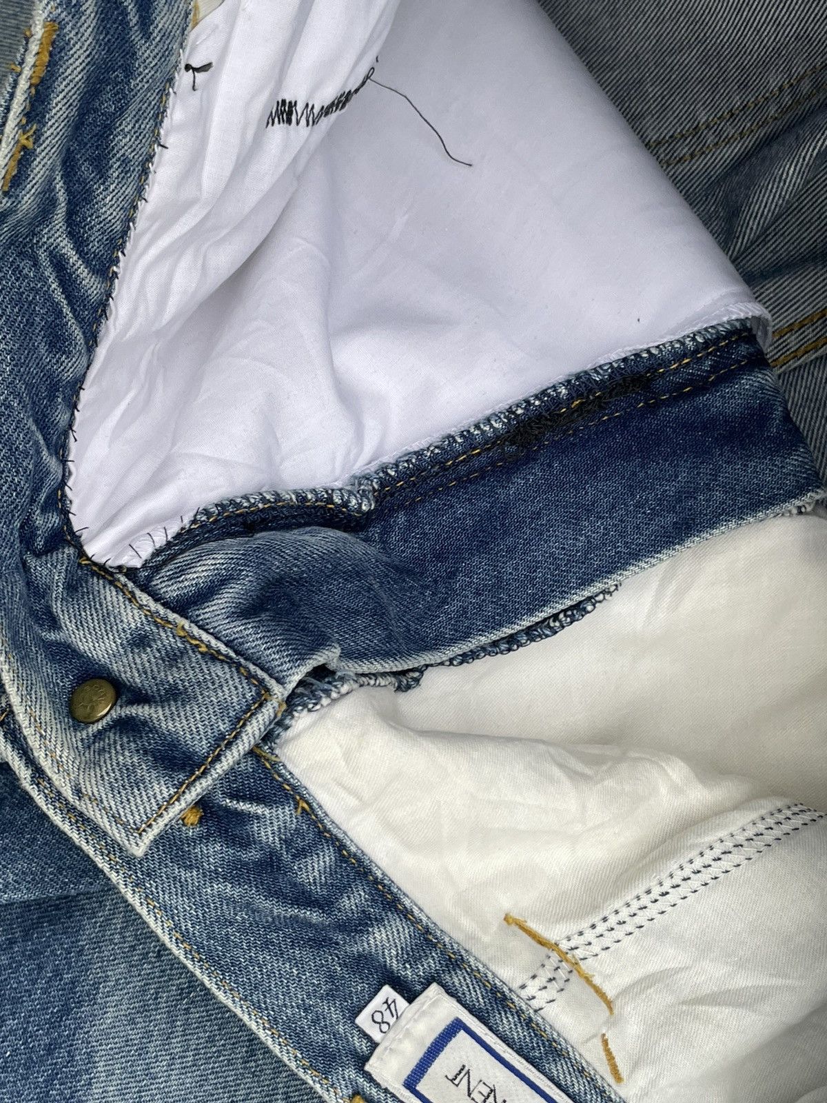 Designer × Vintage × Yves Saint Laurent Vintage Yves Saint Laurent Denim Size US 32 / EU 48 - 15 Thumbnail