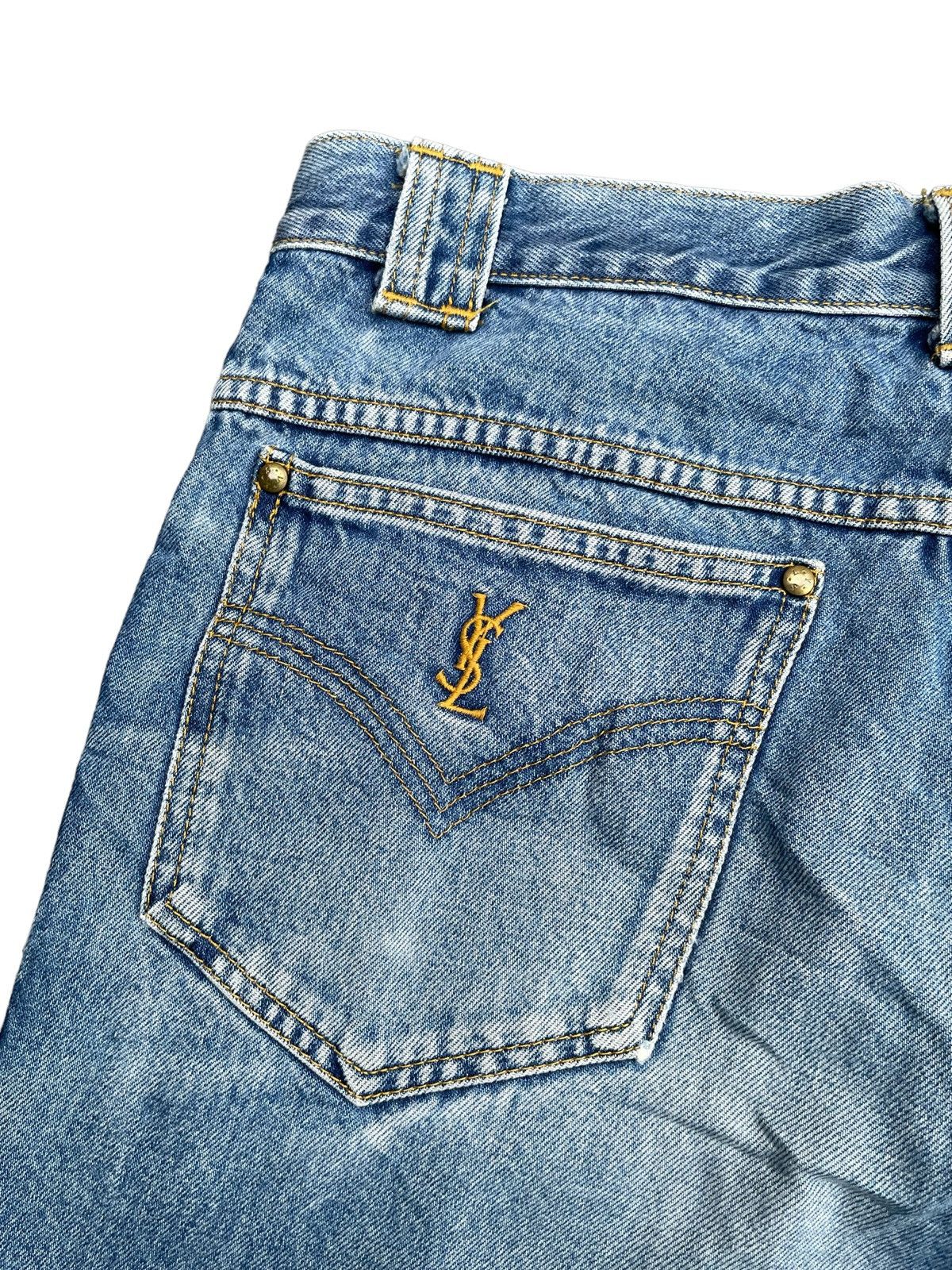 Designer × Vintage × Yves Saint Laurent Vintage Yves Saint Laurent Denim Size US 32 / EU 48 - 10 Thumbnail