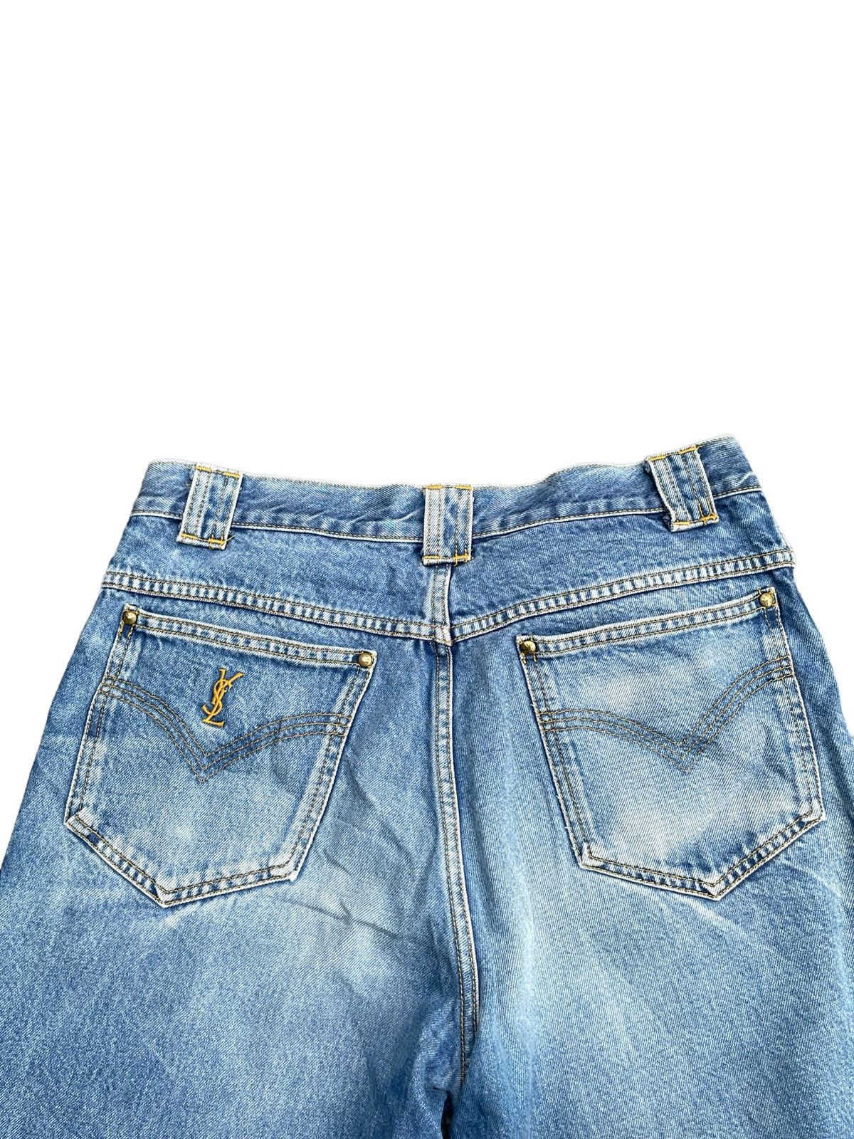 Designer × Vintage × Yves Saint Laurent Vintage Yves Saint Laurent Denim Size US 32 / EU 48 - 9 Thumbnail