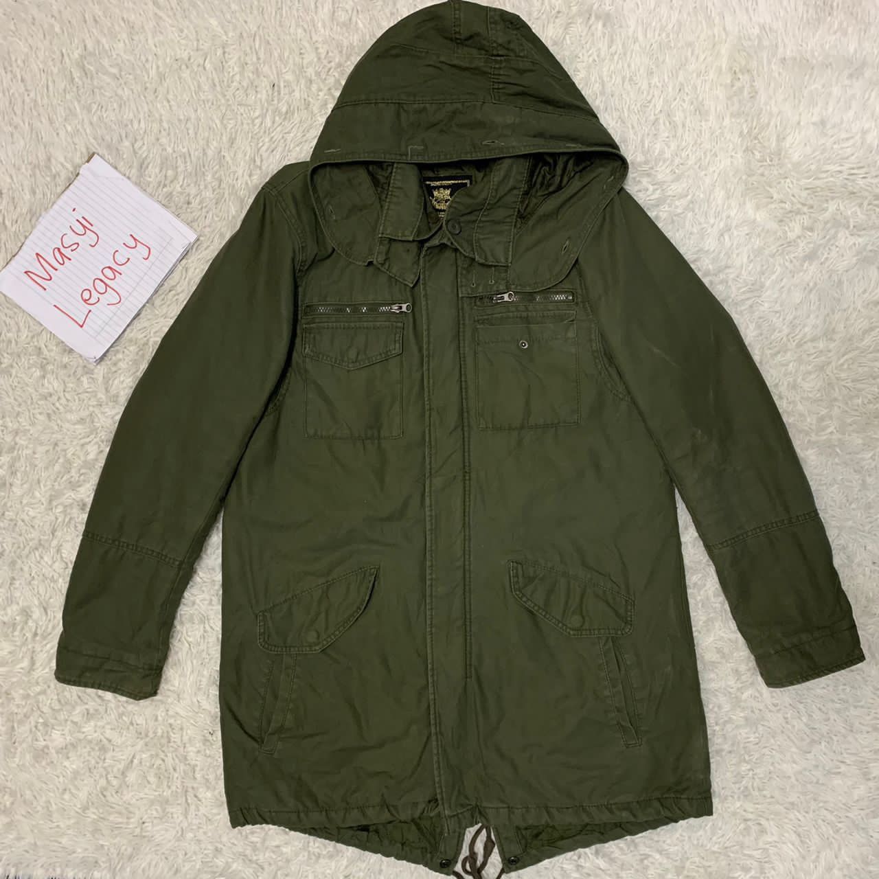 Japanese Brand Vestina design fishtail jacket Size US L / EU 52-54 / 3 - 1 Thumbnail