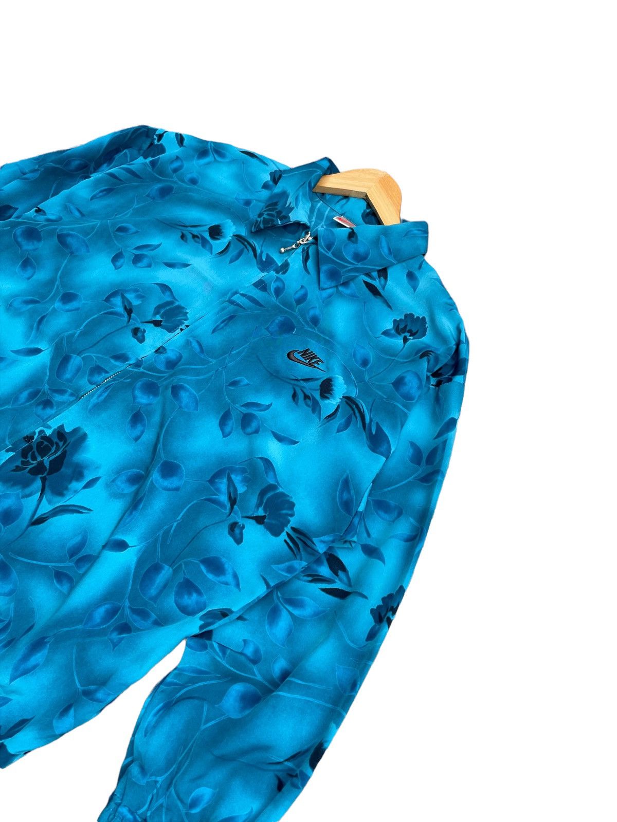 Nike Vintage Rare Nike Floral Jacket Size US XL / EU 56 / 4 - 4 Thumbnail
