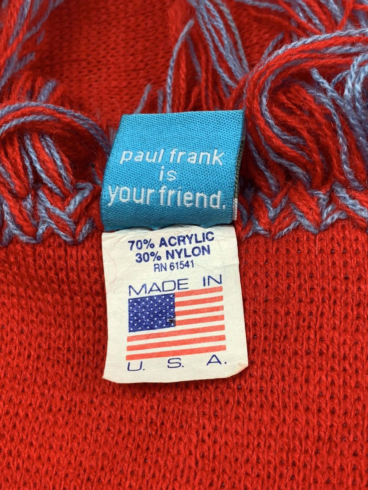 Paul Frank PAUL FRANK INDUSTRIES MUFFLER SCARF USA Size ONE SIZE - 5 Thumbnail
