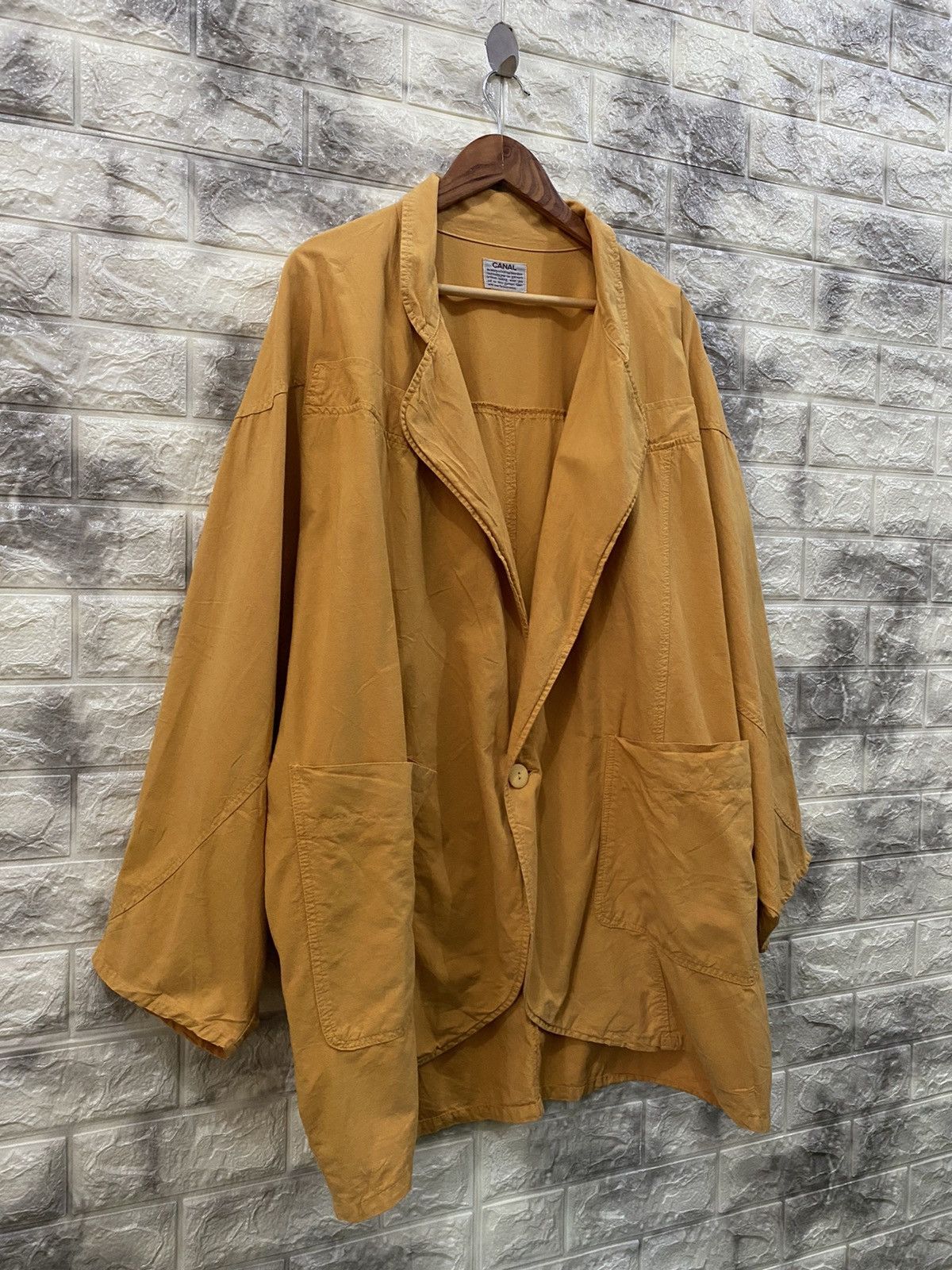 Japanese Brand Vintage Canal over cotton jacket Size US L / EU 52-54 / 3 - 3 Thumbnail