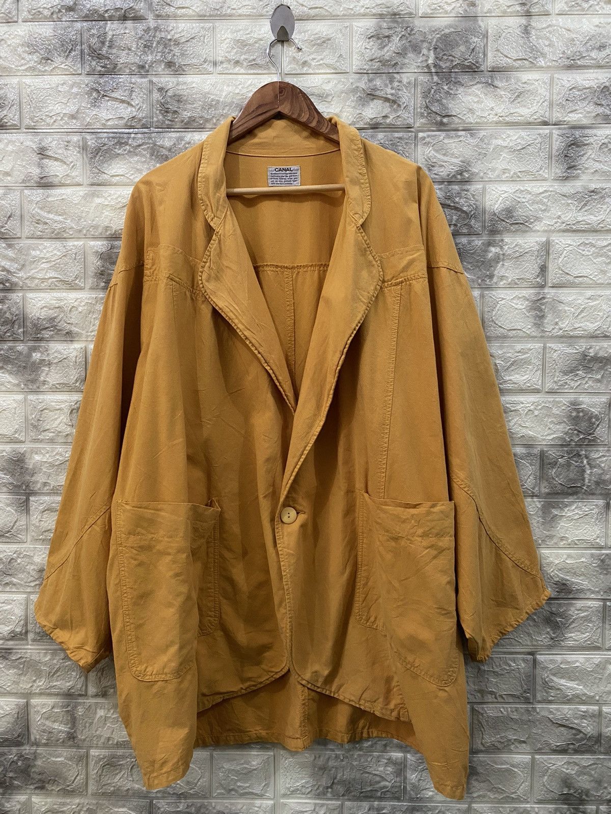 Japanese Brand Vintage Canal over cotton jacket Size US L / EU 52-54 / 3 - 2 Thumbnail