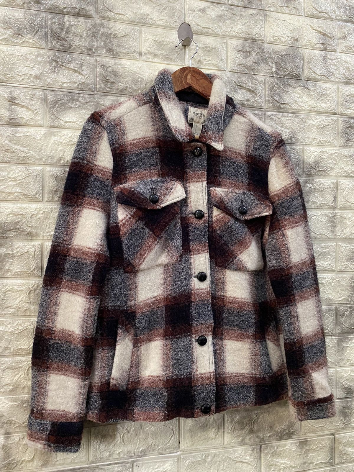 Forever 21 Forever 21 Tartan jacket Size US L / EU 52-54 / 3 - 3 Thumbnail