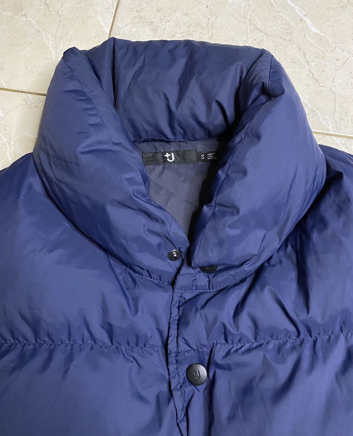 Jil Sander × Uniqlo Jil Sander x Uniqlo +J Shawl Collar Down Puffer Vest Size US S / EU 44-46 / 1 - 3 Thumbnail