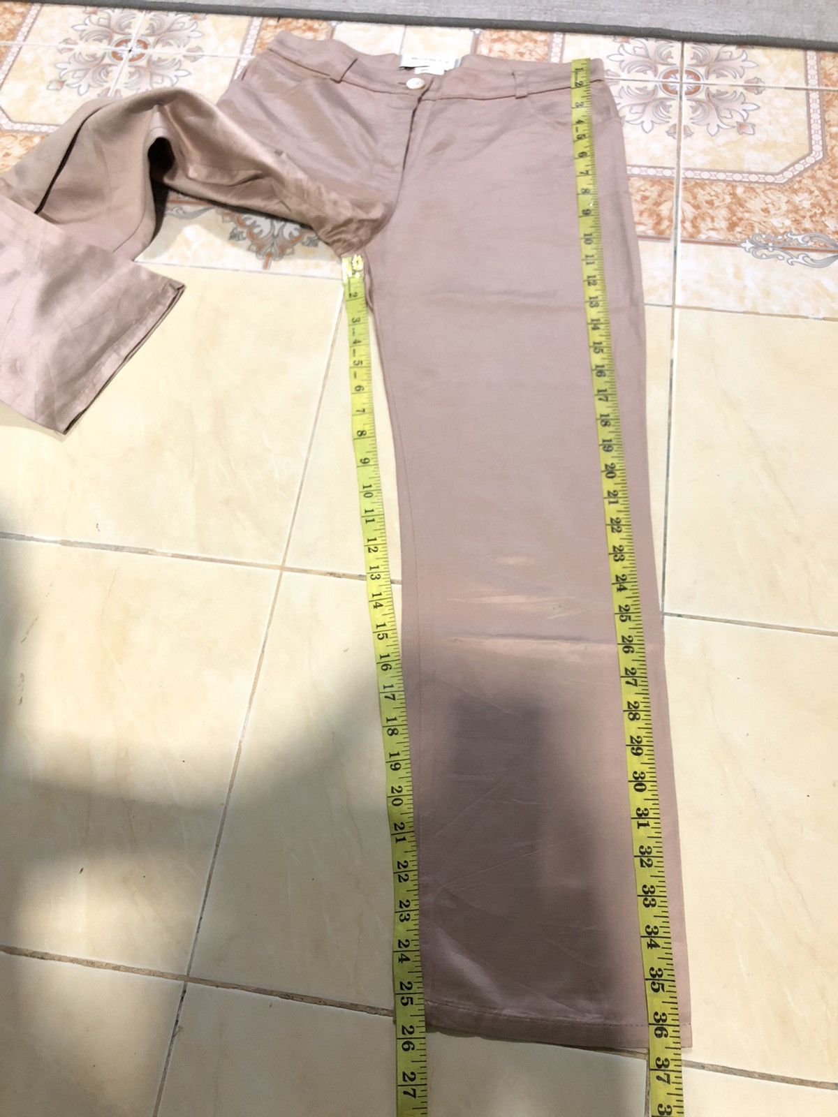 Yves Saint Laurent YVESSAINTLAURENT TROUSER SOFT SLACK PANTS MADE IN FRANCE 🇫🇷 Size 28" / US 6 / IT 42 - 12 Thumbnail