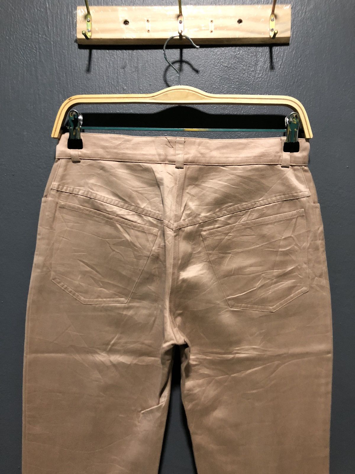 Yves Saint Laurent YVESSAINTLAURENT TROUSER SOFT SLACK PANTS MADE IN FRANCE 🇫🇷 Size 28" / US 6 / IT 42 - 4 Thumbnail