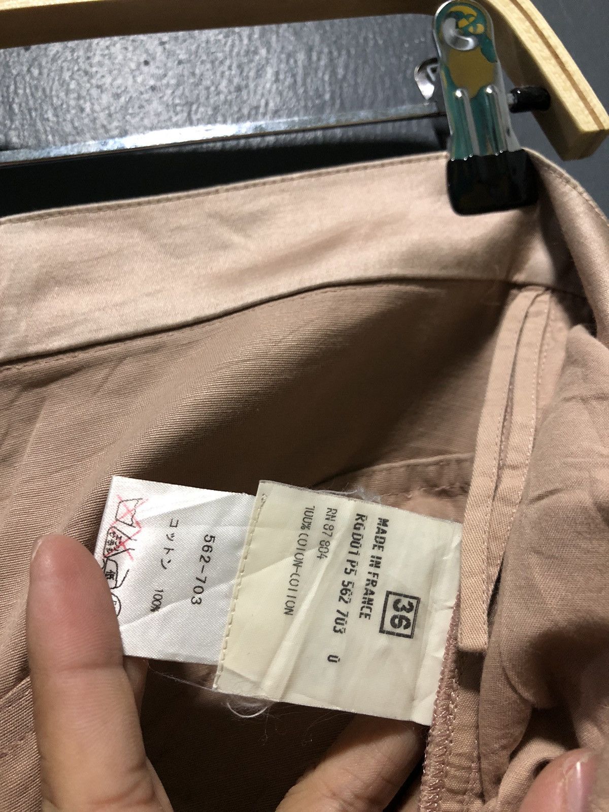 Yves Saint Laurent YVESSAINTLAURENT TROUSER SOFT SLACK PANTS MADE IN FRANCE 🇫🇷 Size 28" / US 6 / IT 42 - 8 Thumbnail
