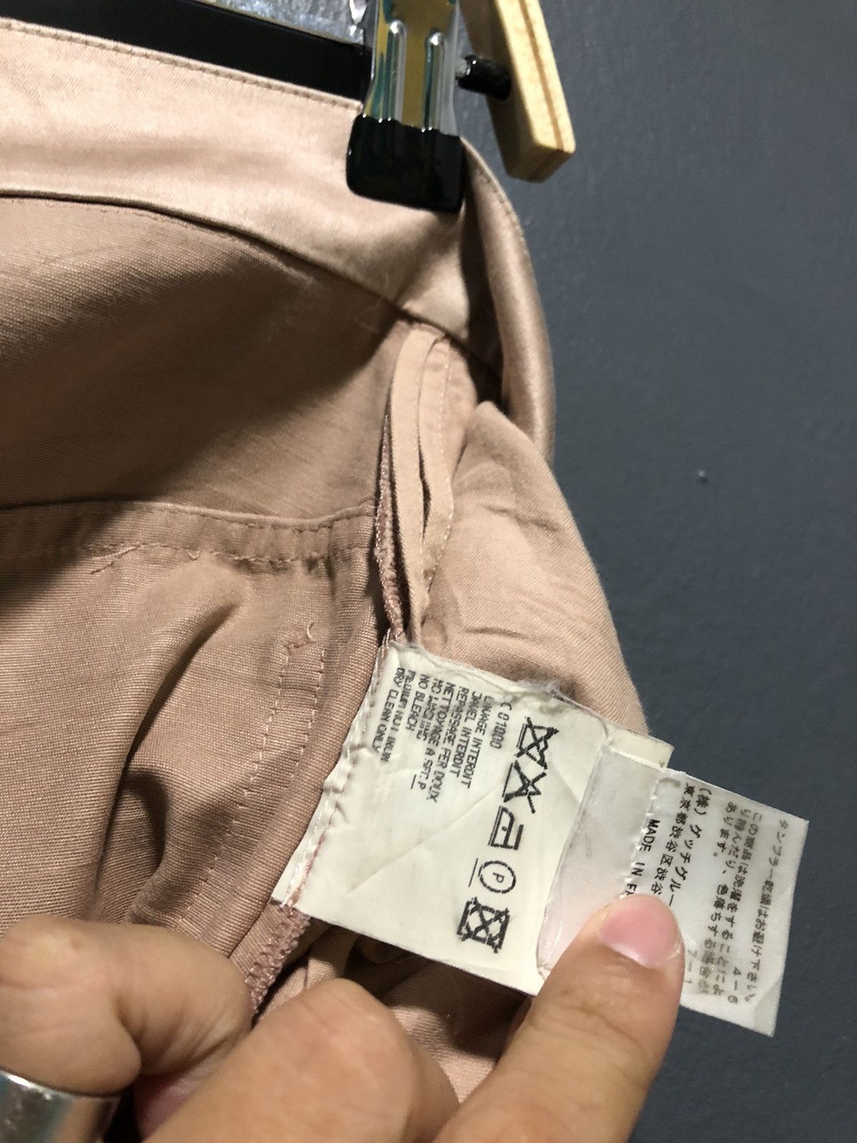 Yves Saint Laurent YVESSAINTLAURENT TROUSER SOFT SLACK PANTS MADE IN FRANCE 🇫🇷 Size 28" / US 6 / IT 42 - 9 Thumbnail