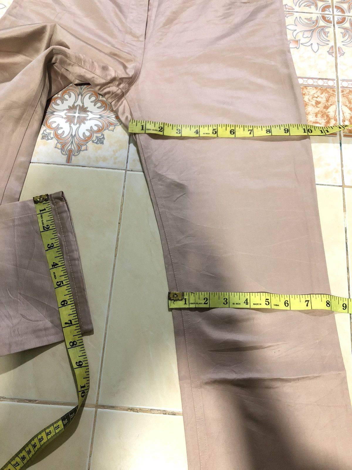 Yves Saint Laurent YVESSAINTLAURENT TROUSER SOFT SLACK PANTS MADE IN FRANCE 🇫🇷 Size 28" / US 6 / IT 42 - 11 Thumbnail