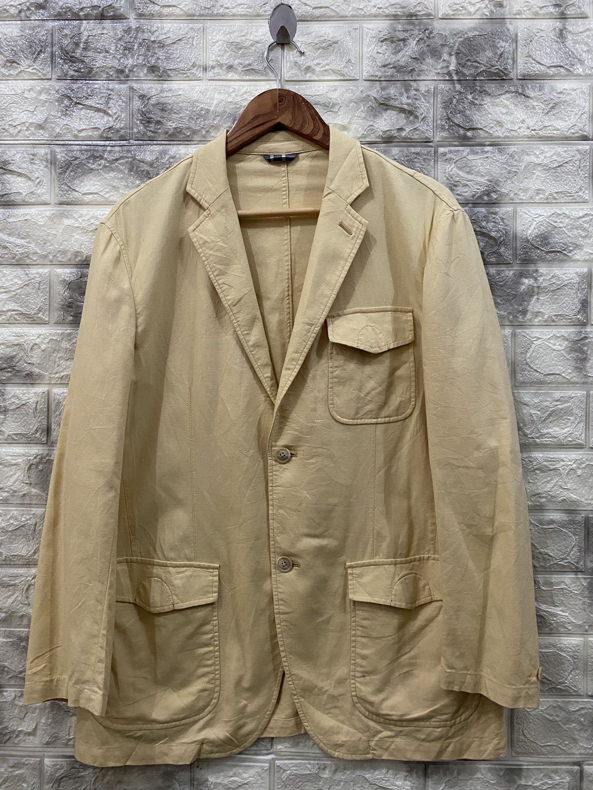 Gianni Valentino × Japanese Brand × Valentino Vintage Gianni Valentino cotton fabric Size US M / EU 48-50 / 2 - 2 Thumbnail