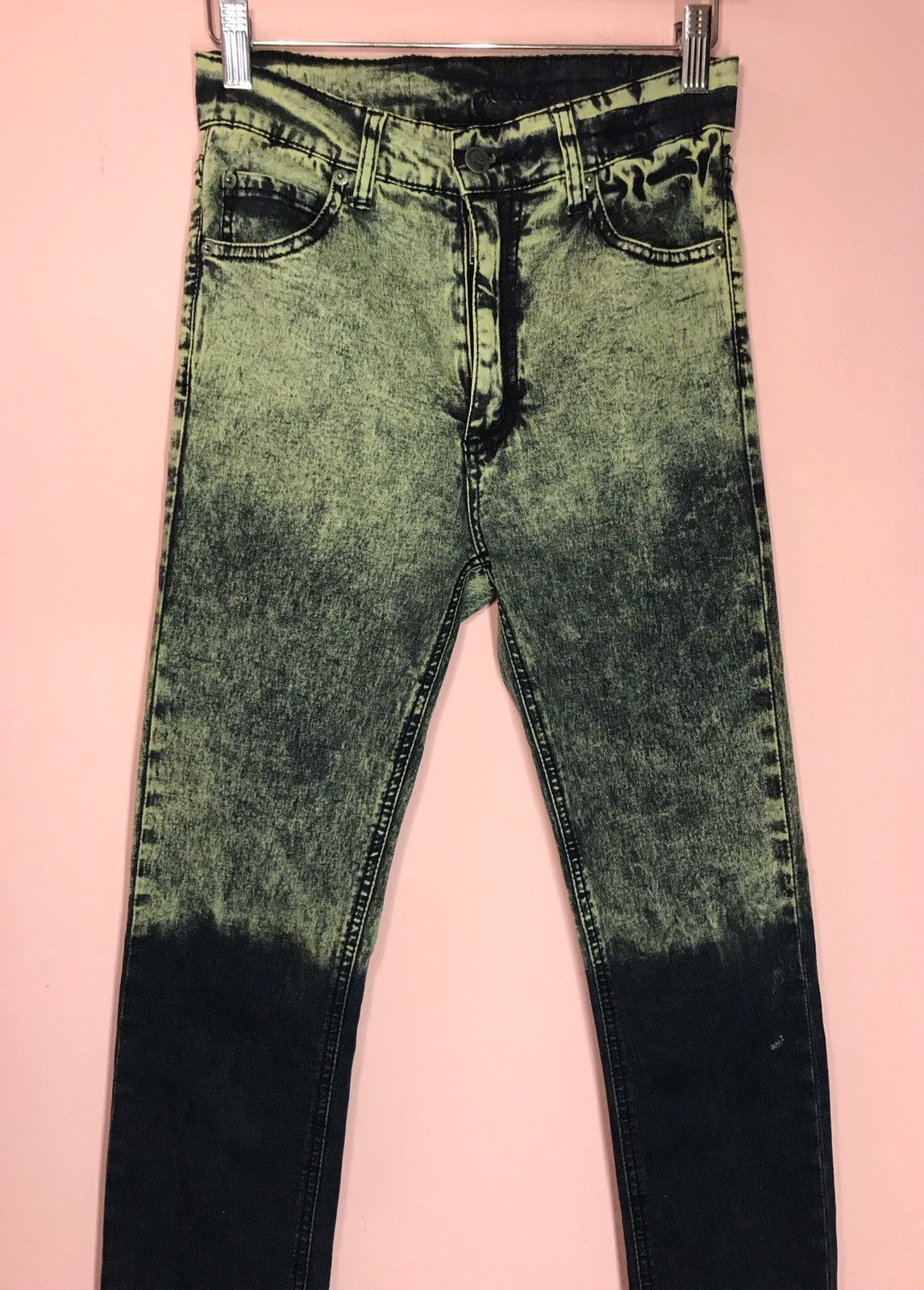 Cheap Monday Cheap Monday Two Tone Skinny Pants Size US 28 / EU 44 - 1 Thumbnail