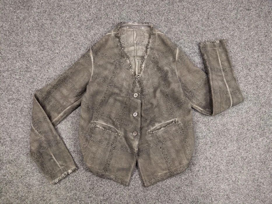 Transit 🖤 Transit Par Such Premium Cotton Garment Dyed Blazer Size M / US 6-8 / IT 42-44 - 5 Thumbnail