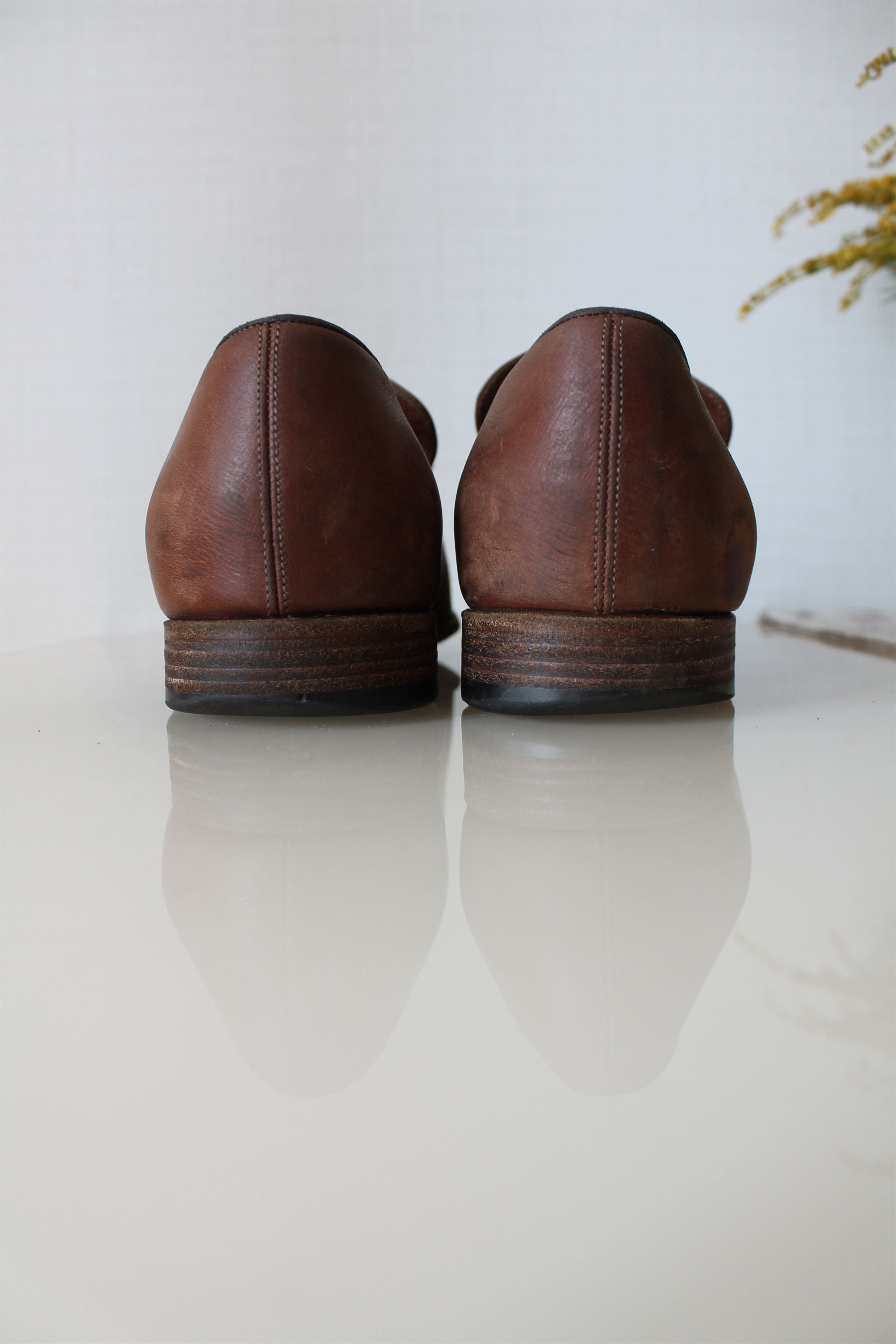 Gucci GUCCI Leather Loafers Shoes Classic Size US 8.5 / EU 41-42 - 6 Thumbnail