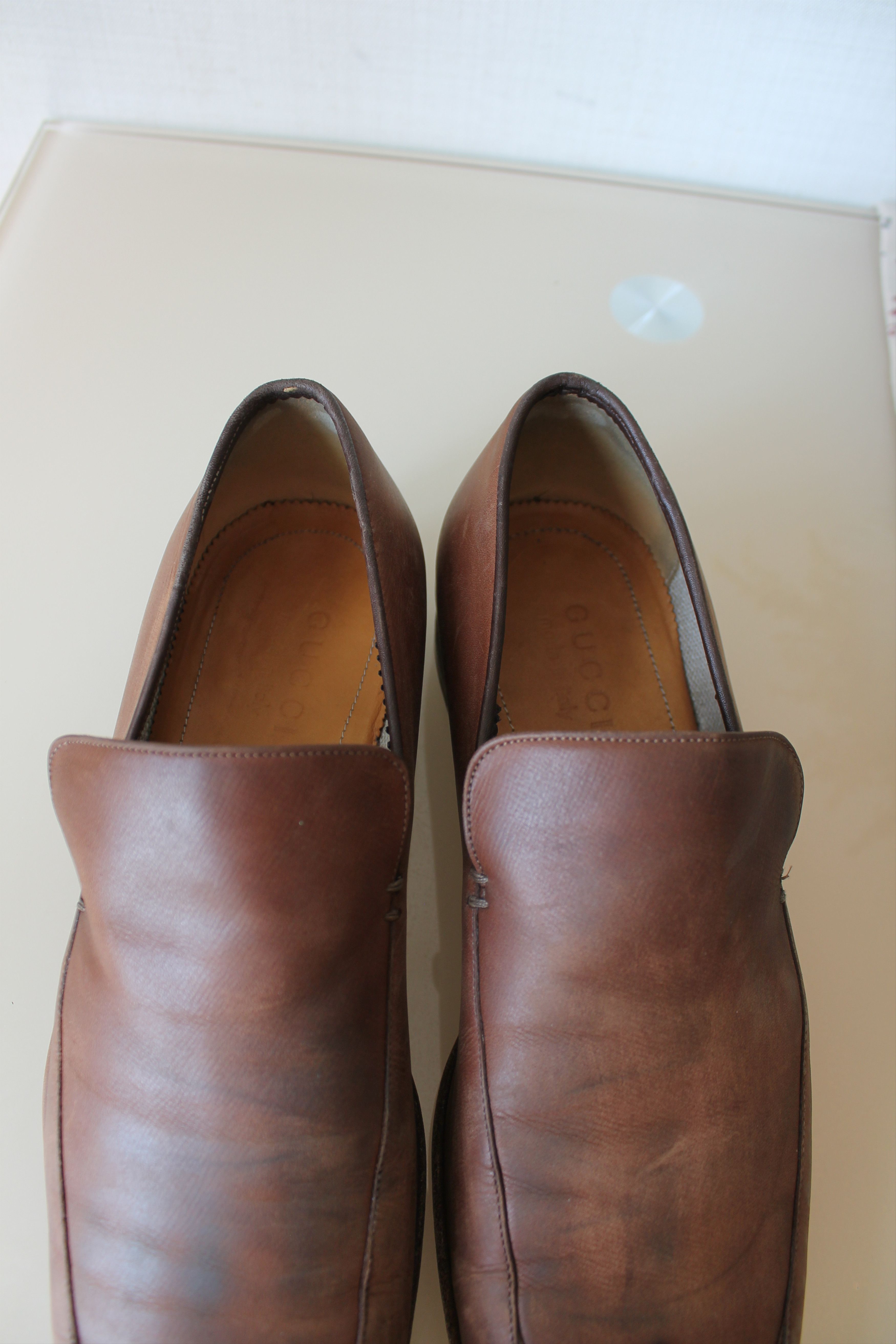 Gucci GUCCI Leather Loafers Shoes Classic Size US 8.5 / EU 41-42 - 11 Thumbnail
