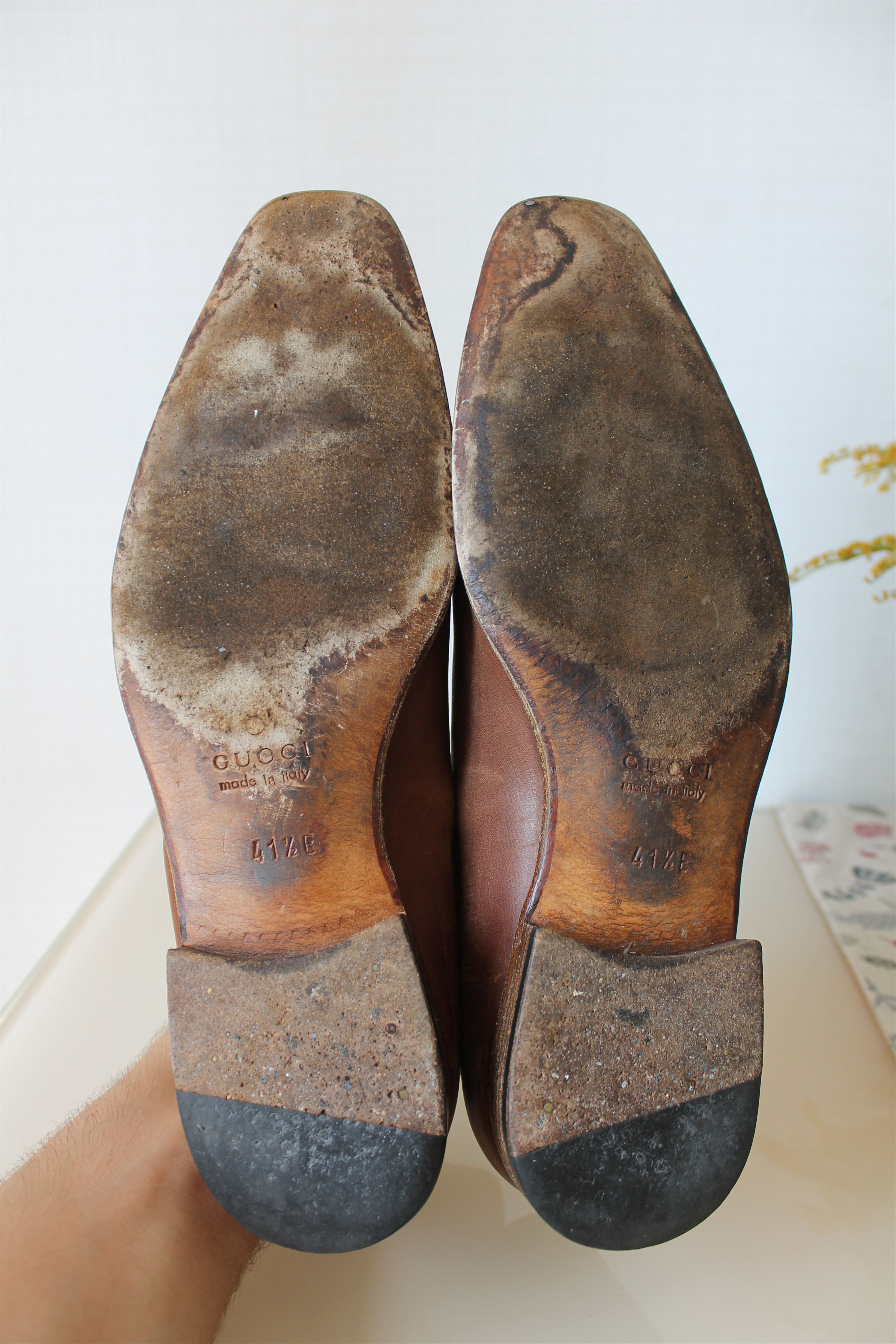 Gucci GUCCI Leather Loafers Shoes Classic Size US 8.5 / EU 41-42 - 12 Thumbnail