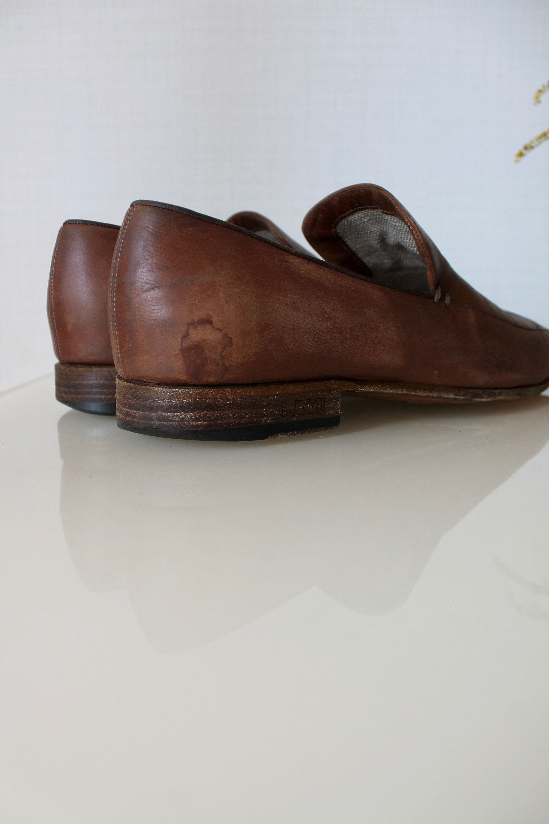 Gucci GUCCI Leather Loafers Shoes Classic Size US 8.5 / EU 41-42 - 7 Thumbnail