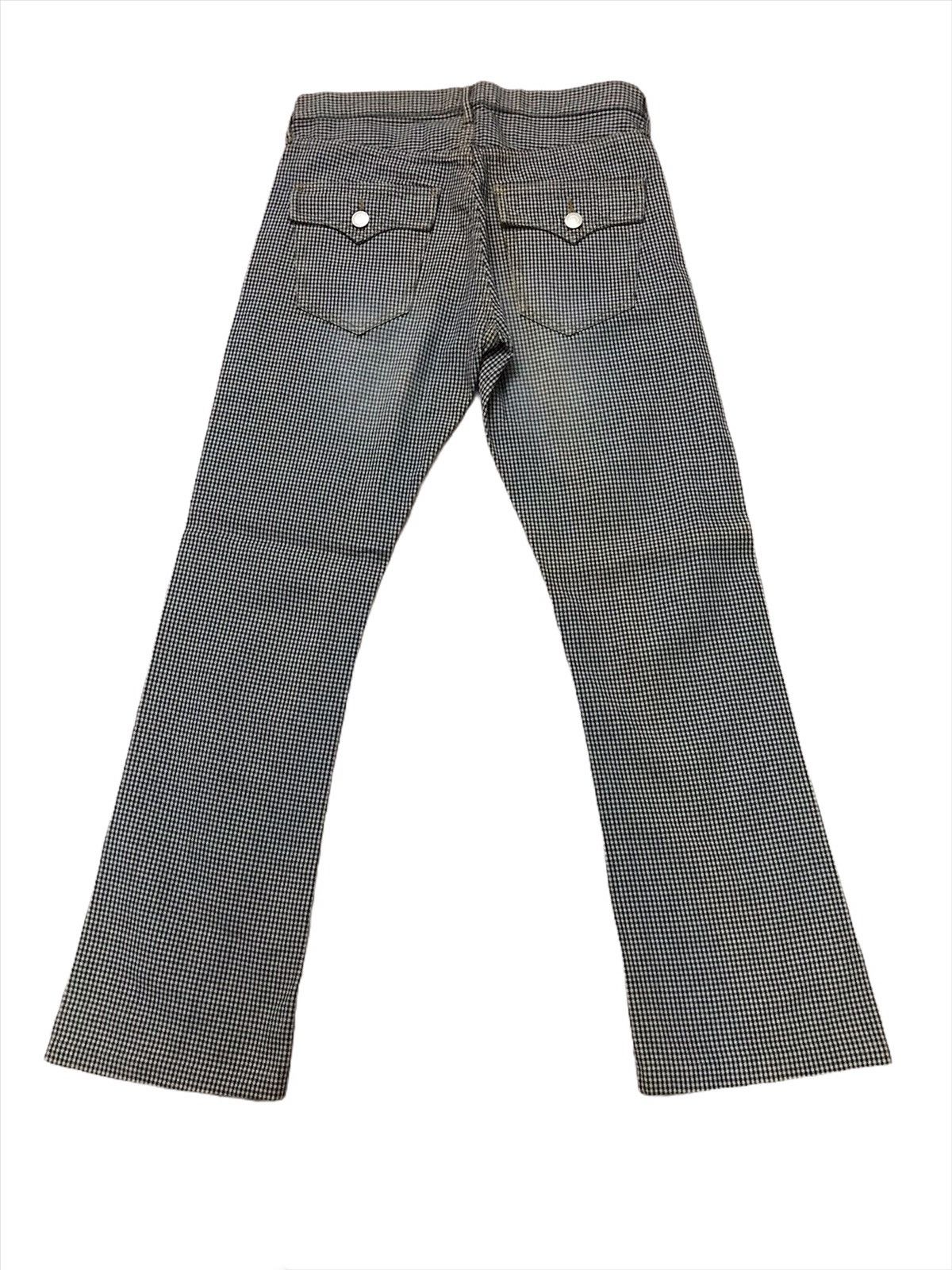 Japanese Brand × Other Japanese Checkered Bootcut Pants Size US 30 / EU 46 - 3 Thumbnail