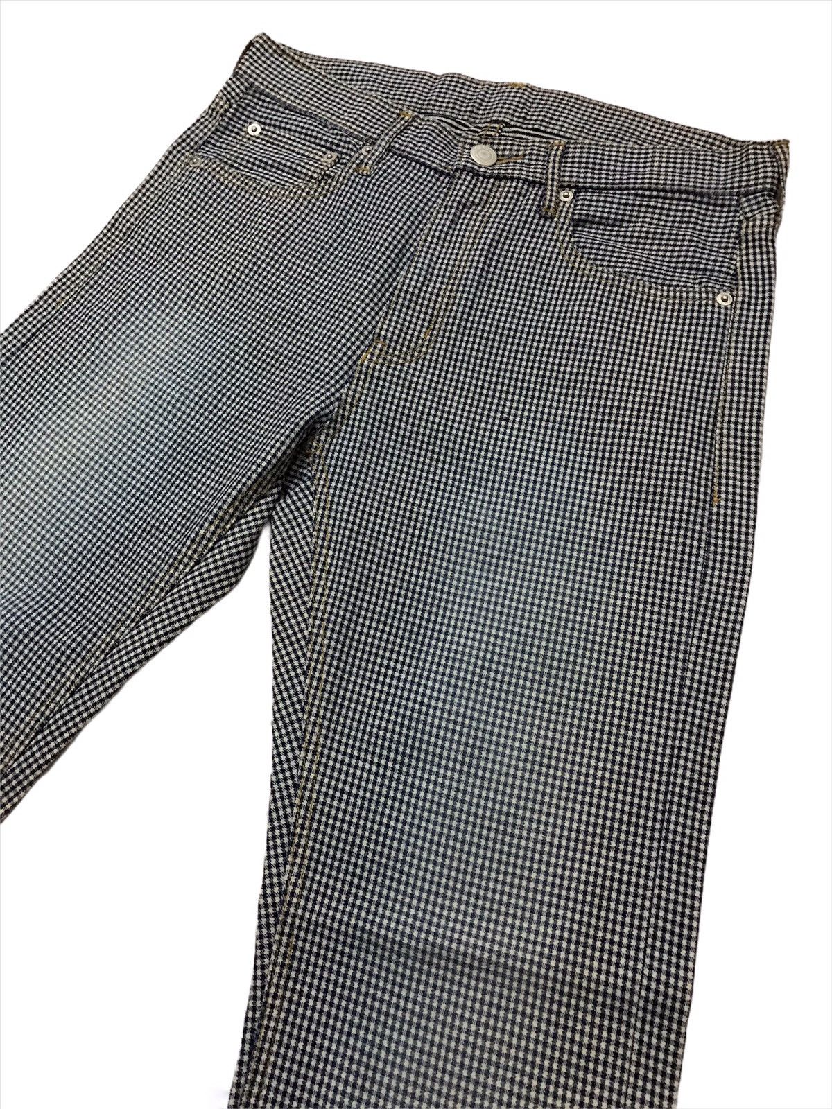 Japanese Brand × Other Japanese Checkered Bootcut Pants Size US 30 / EU 46 - 1 Thumbnail
