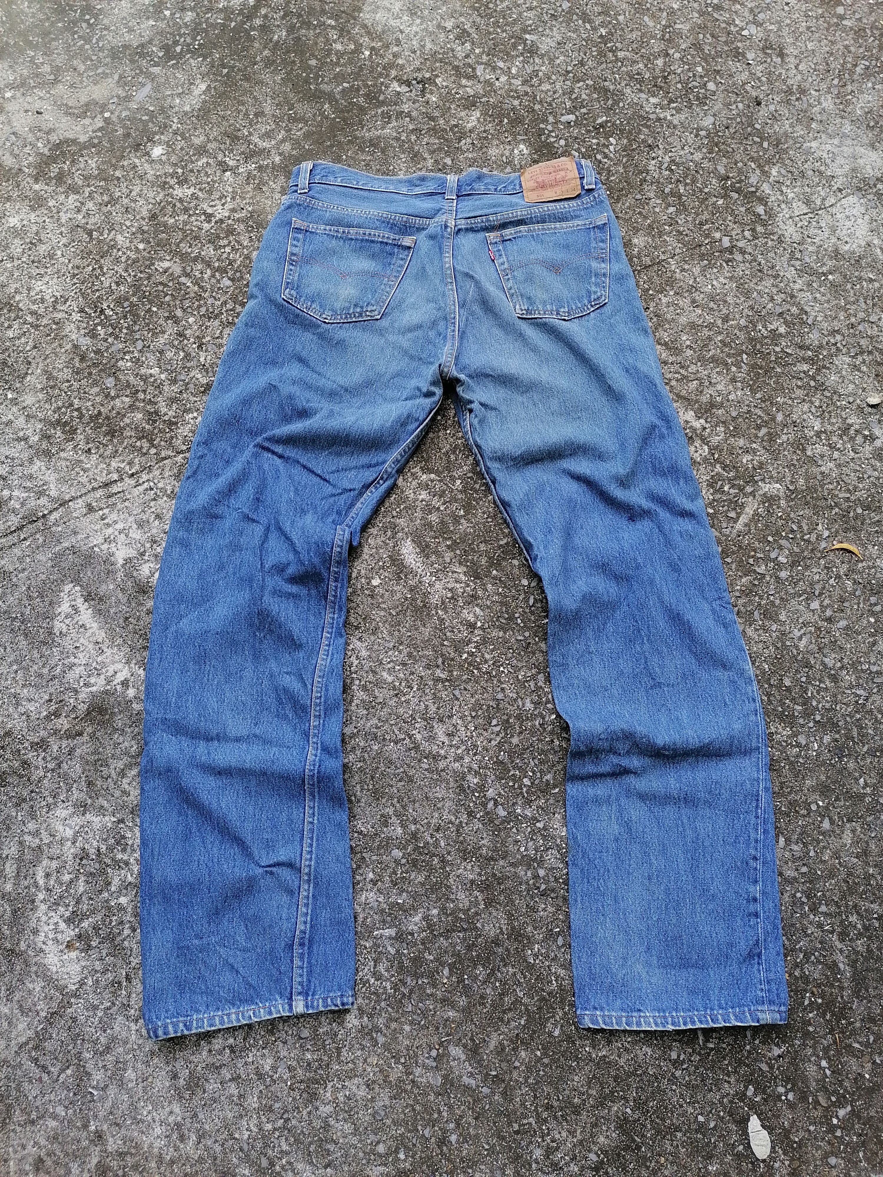 Levi's × Levi's Vintage Clothing Levi's Strauss 501 RARE Fly Button Denim Jeans Size US 34 / EU 50 - 2 Thumbnail