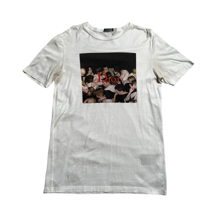 Dior FW17 Dan witz Mosh Pit t shirt | Grailed