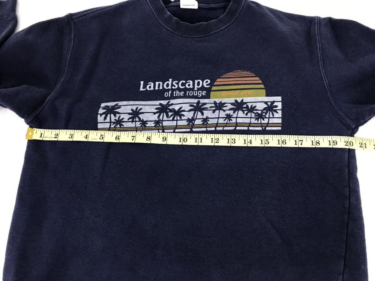 Japanese Brand Vintage Banana Fish Sweatshirt Landscape Beach Printed Size US M / EU 48-50 / 2 - 8 Thumbnail