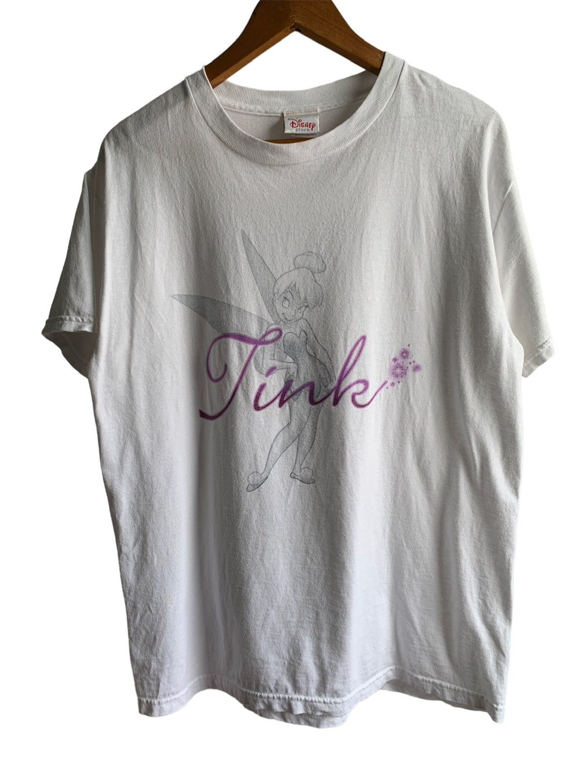 Vintage Vintage Disney Tinkerbell Peterpan Movie Graphic Tee Grailed