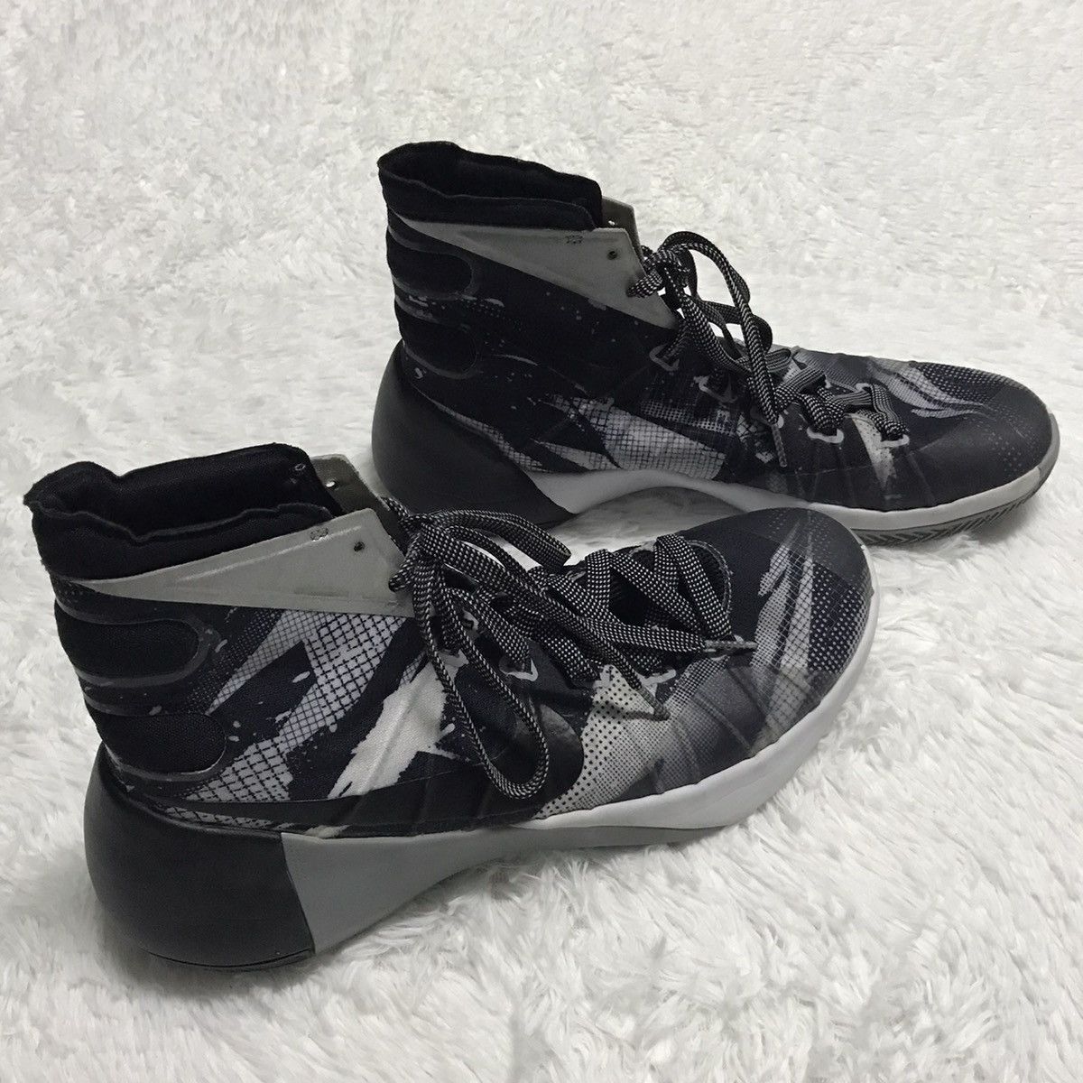 Nike Nike Hyperdunk 2015 Premium White | Metallic Silver-Black Size US 10 / EU 43 - 2 Thumbnail