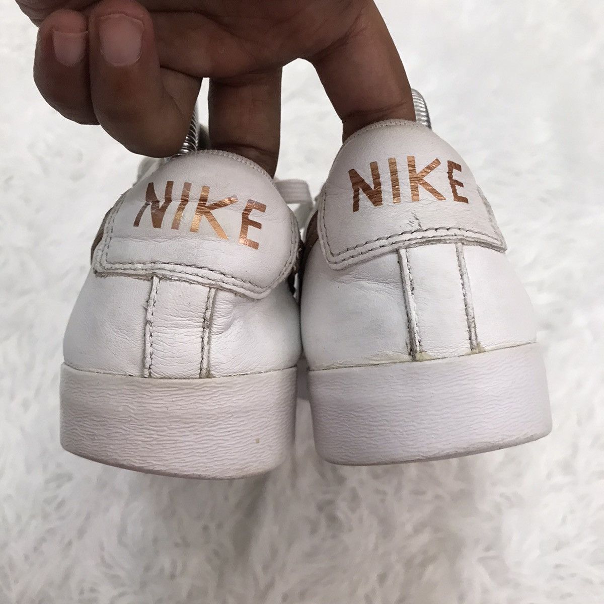 Nike Nike Blazer Low White Size US 9.5 / EU 42-43 - 5 Thumbnail