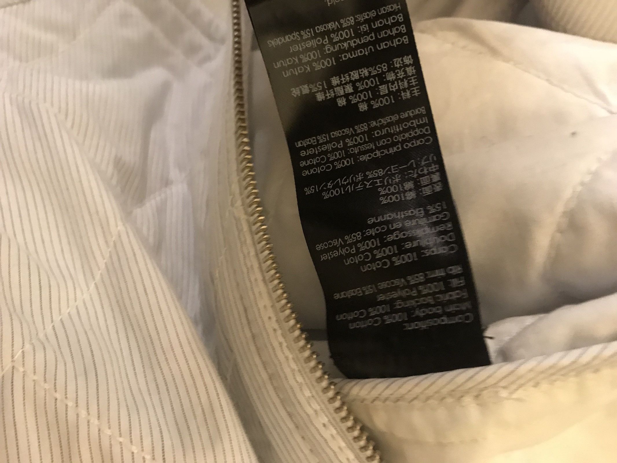 3.1 Phillip Lim Light Pin Stripe Contrast Sleeve Jacket Size US XS / EU 42 / 0 - 9 Thumbnail