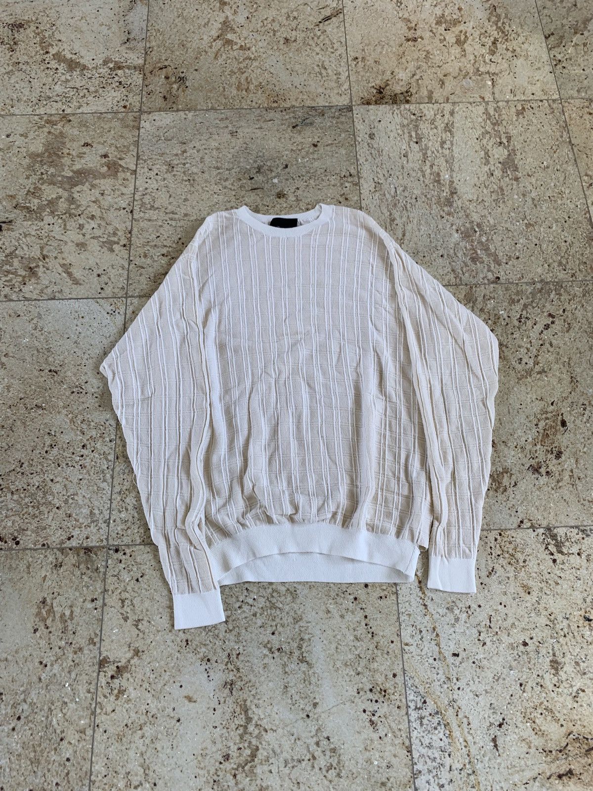 3.1 Phillip Lim Tahotti Ivorh Knitwear Size US XL / EU 56 / 4 - 3 Thumbnail