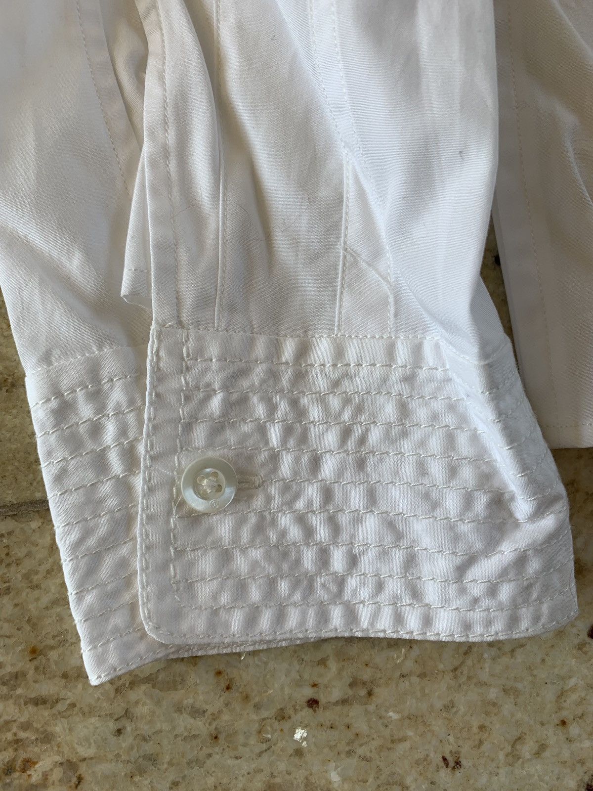 3.1 Phillip Lim Trapunto Stitching Button Up White Size US L / EU 52-54 / 3 - 5 Thumbnail