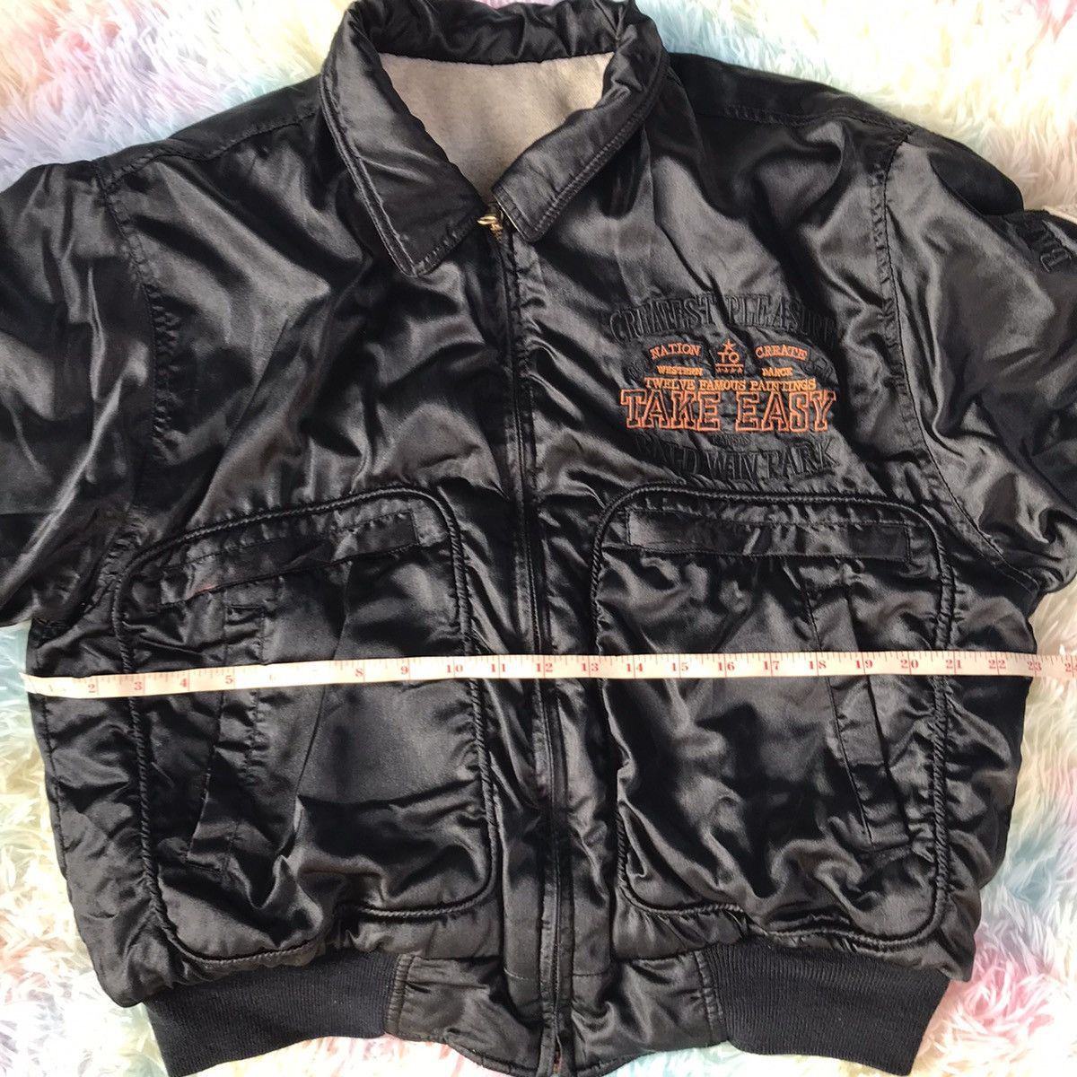 Nutmeg Vintage Reversible Varsity Jacket Embroidery Pedamada Size US M / EU 48-50 / 2 - 19 Thumbnail