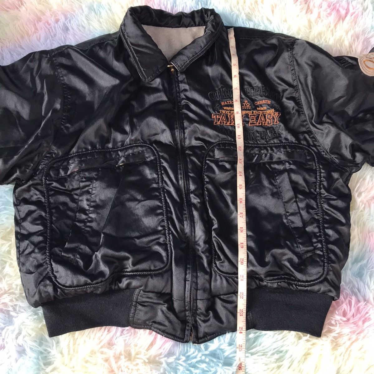 Nutmeg Vintage Reversible Varsity Jacket Embroidery Pedamada Size US M / EU 48-50 / 2 - 20 Thumbnail