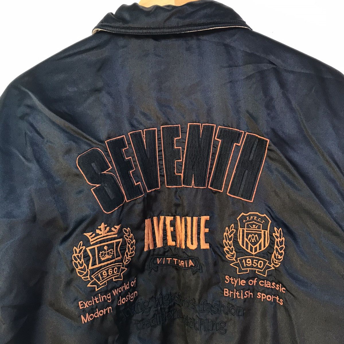 Nutmeg Vintage Reversible Varsity Jacket Embroidery Pedamada Size US M / EU 48-50 / 2 - 15 Thumbnail