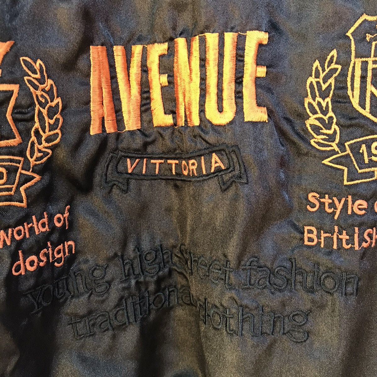 Nutmeg Vintage Reversible Varsity Jacket Embroidery Pedamada Size US M / EU 48-50 / 2 - 18 Thumbnail