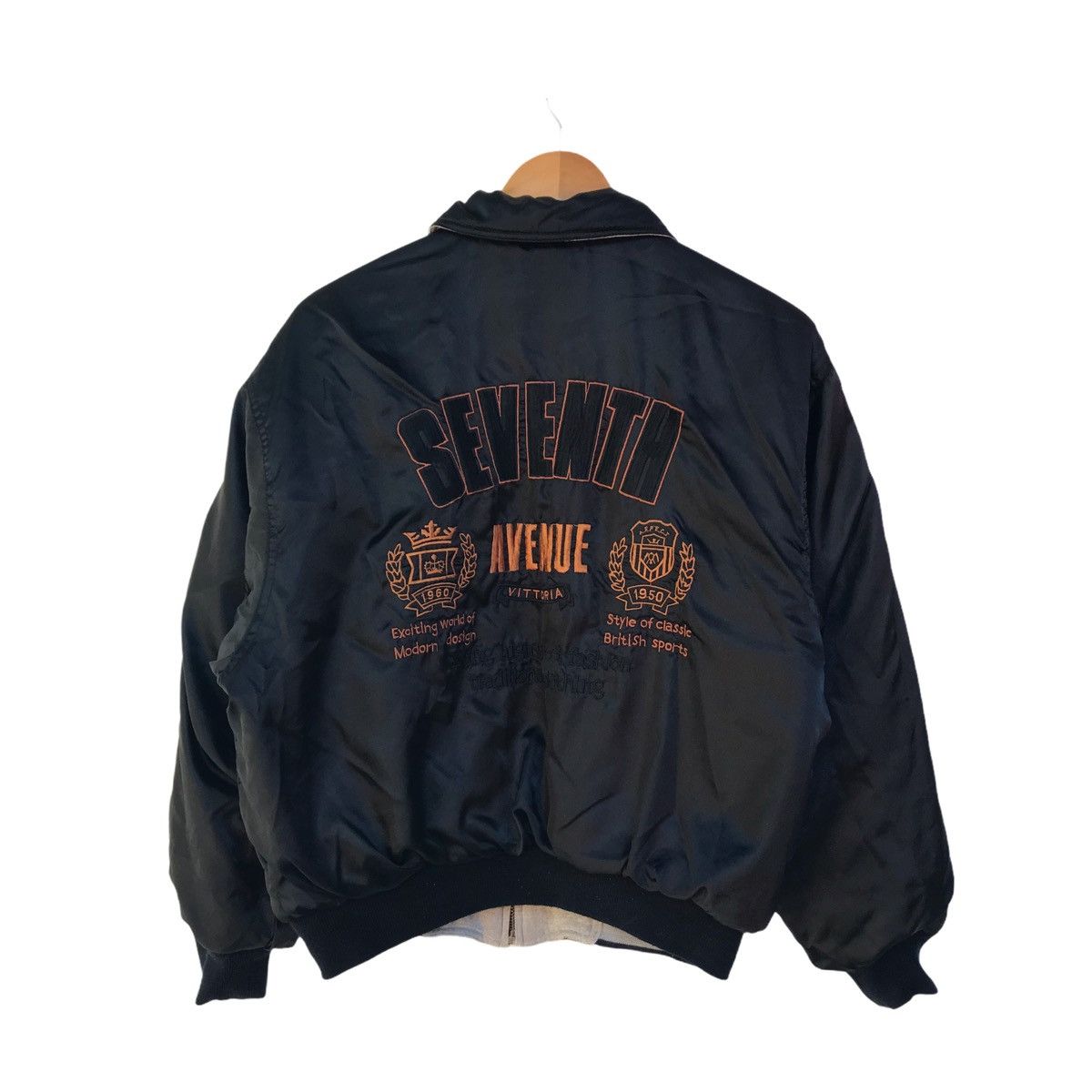 Nutmeg Vintage Reversible Varsity Jacket Embroidery Pedamada Size US M / EU 48-50 / 2 - 3 Thumbnail