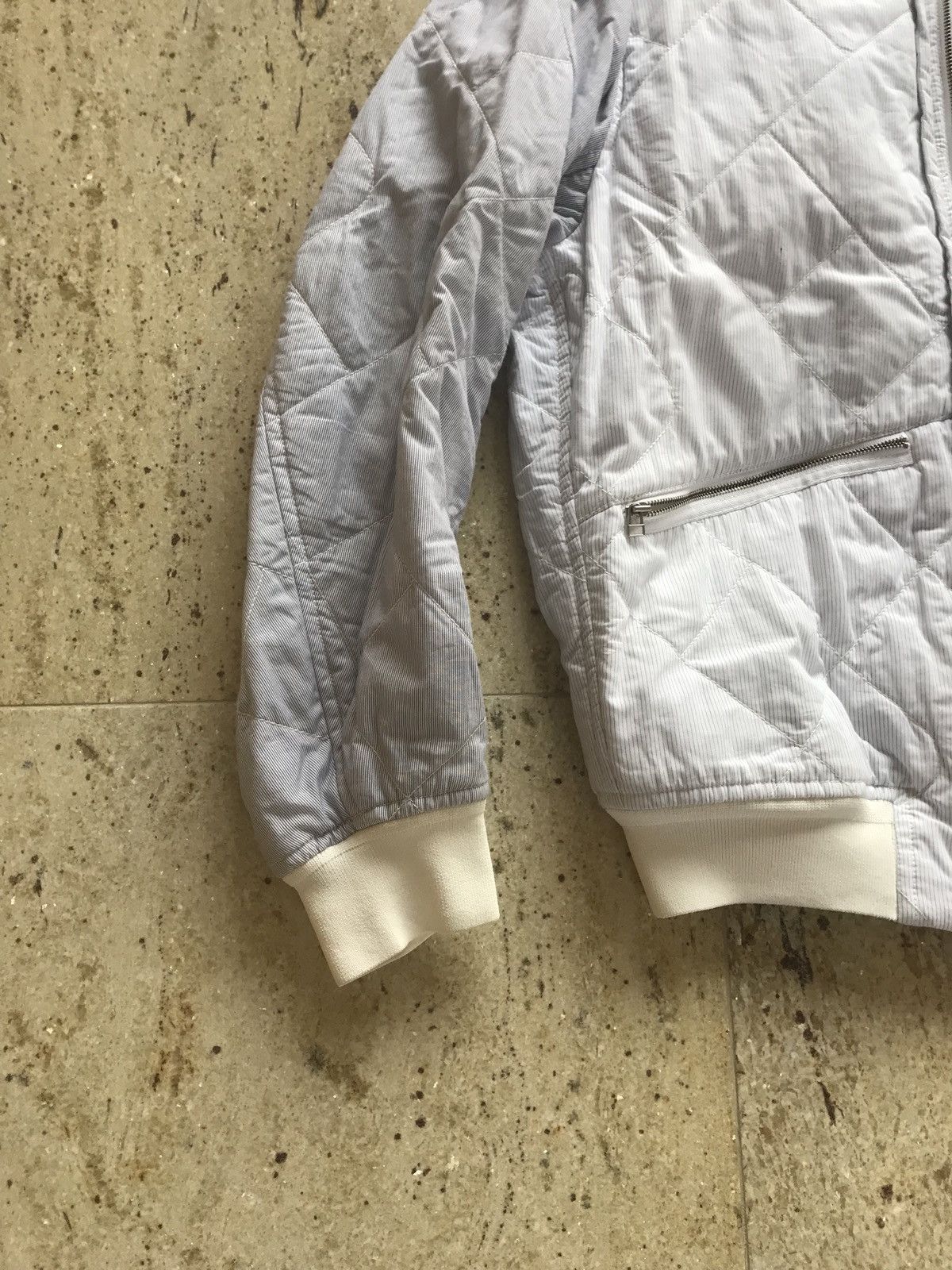 3.1 Phillip Lim Light Contrast Sleeve Stripe Jacket Size US XS / EU 42 / 0 - 3 Thumbnail