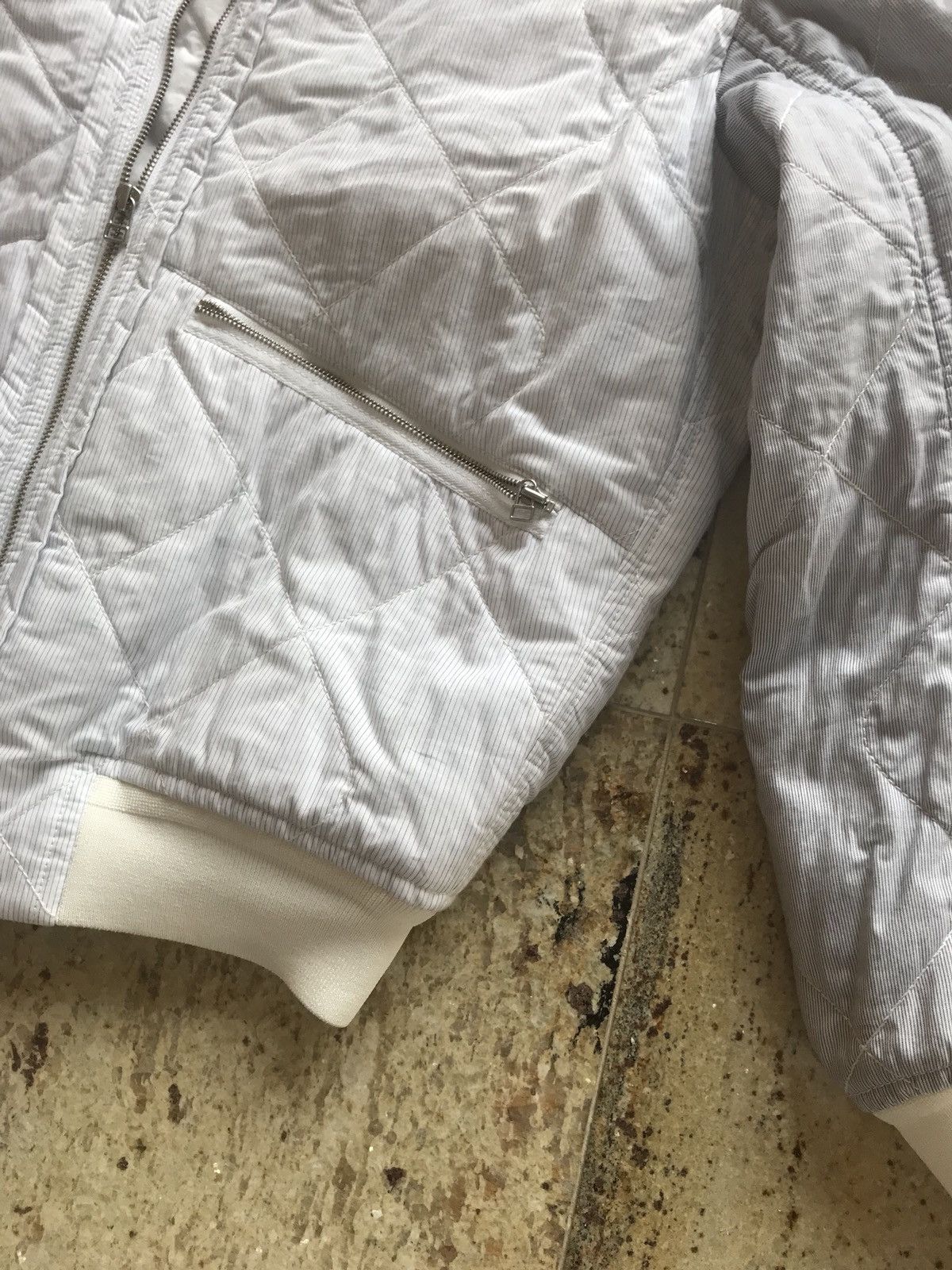 3.1 Phillip Lim Light Contrast Sleeve Stripe Jacket Size US XS / EU 42 / 0 - 4 Thumbnail