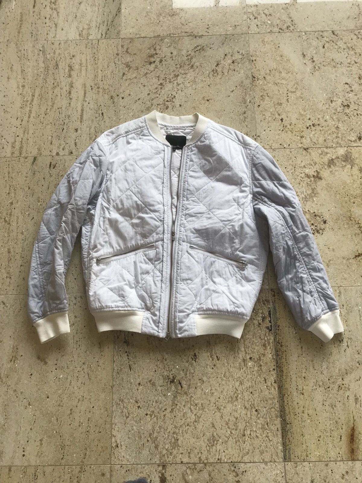 3.1 Phillip Lim Light Contrast Sleeve Stripe Jacket Size US XS / EU 42 / 0 - 1 Thumbnail