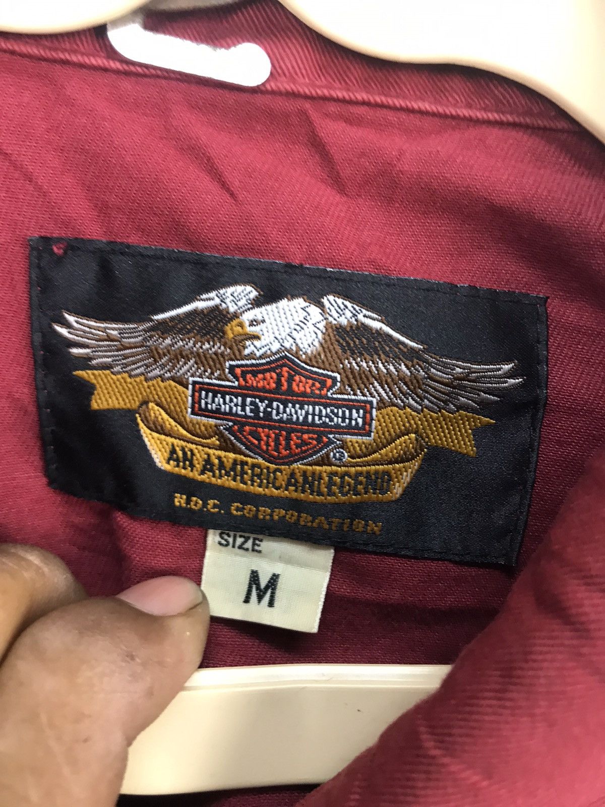 Harley Davidson × Sports Specialties Harley Davidson zipper jacket with patches Size US M / EU 48-50 / 2 - 4 Thumbnail