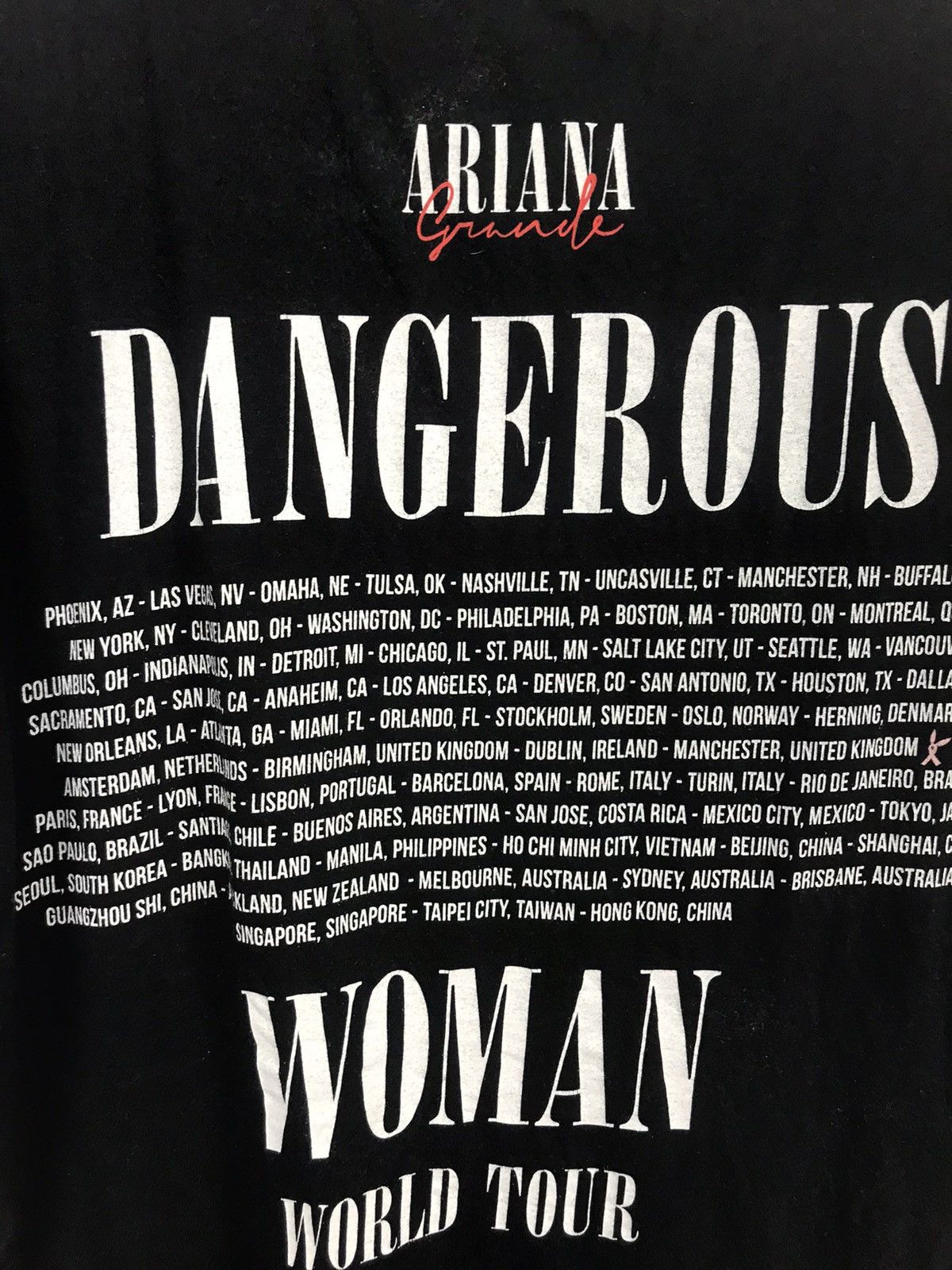 Band Tees × Gildan Ariana grande printed tour tshirt Size US M / EU 48-50 / 2 - 6 Thumbnail