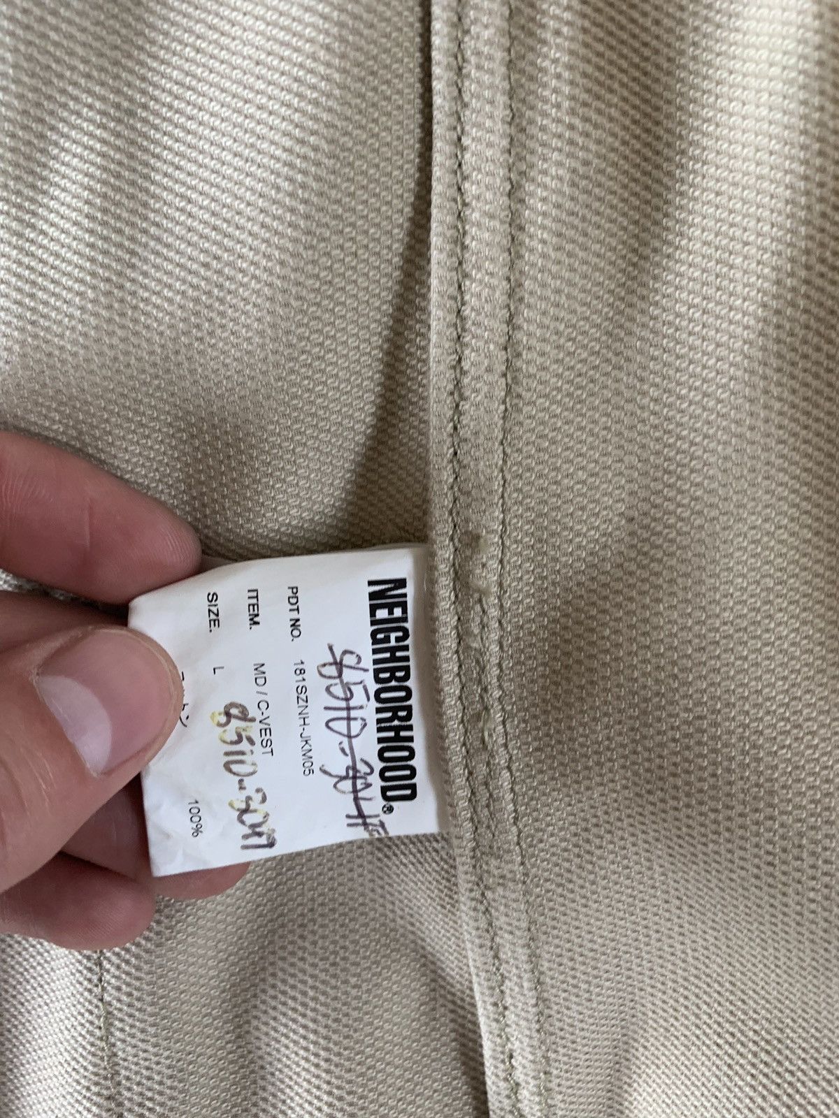 Neighborhood Multi-pocket Cargo Vest in Tan Size US L / EU 52-54 / 3 - 12 Thumbnail