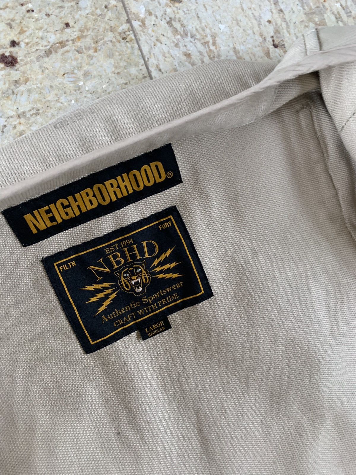 Neighborhood Multi-pocket Cargo Vest in Tan Size US L / EU 52-54 / 3 - 19 Thumbnail