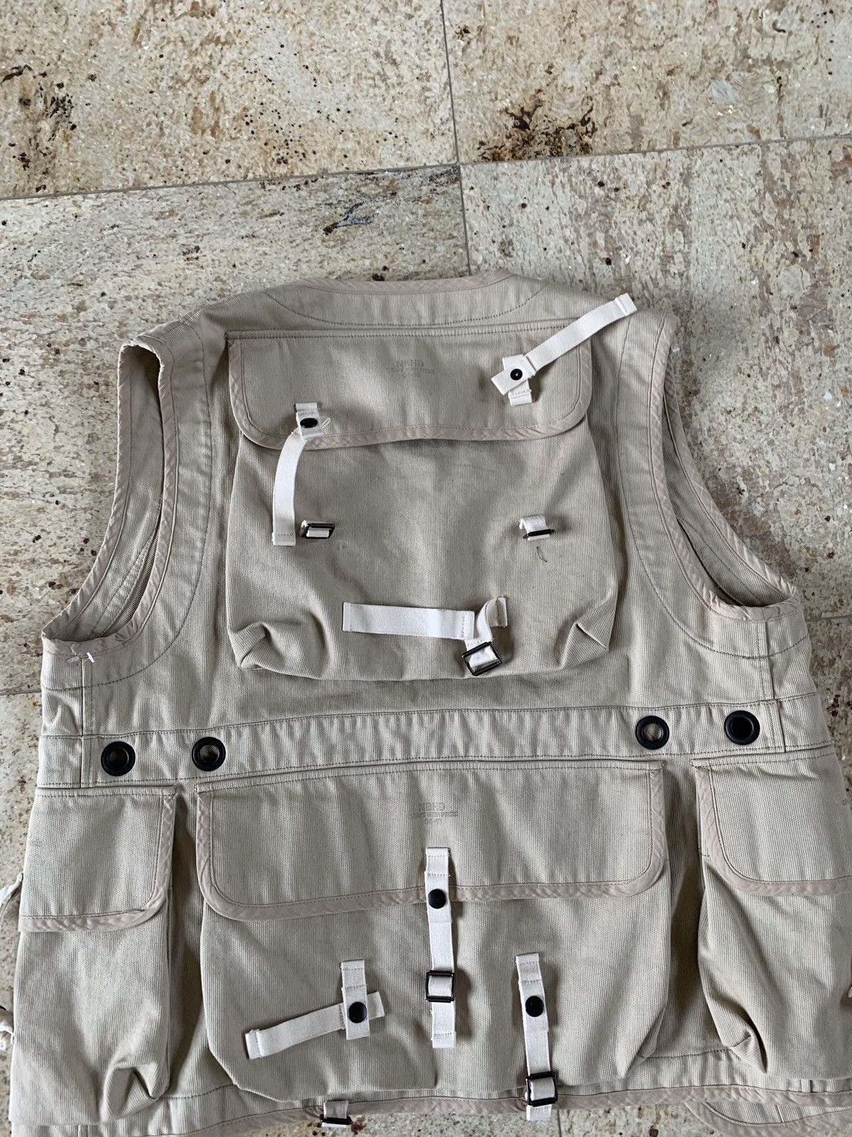 Neighborhood Multi-pocket Cargo Vest in Tan Size US L / EU 52-54 / 3 - 20 Thumbnail