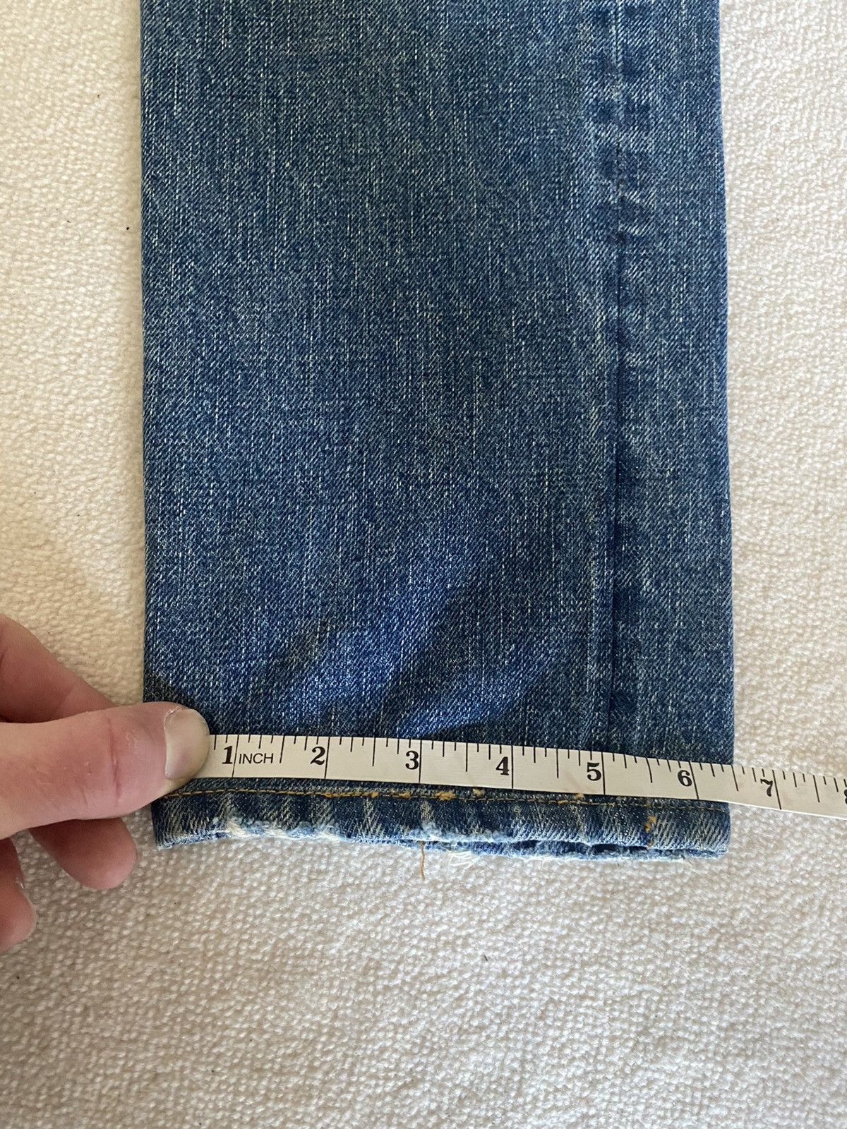 Saint Laurent Paris Saint Laurent ss16 selvedge d10 jeans ‘surf sound’ Size US 31 - 14 Thumbnail